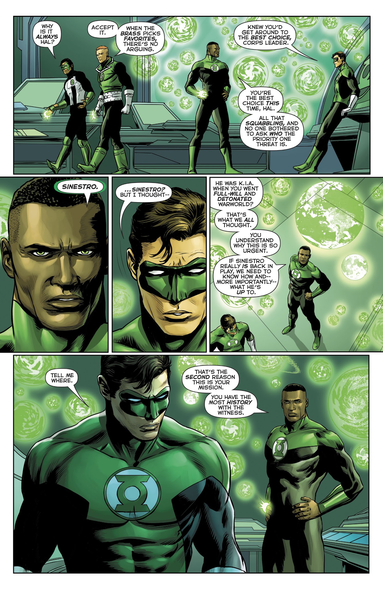 Read online Hal Jordan And The Green Lantern Corps comic -  Issue #30 - 8