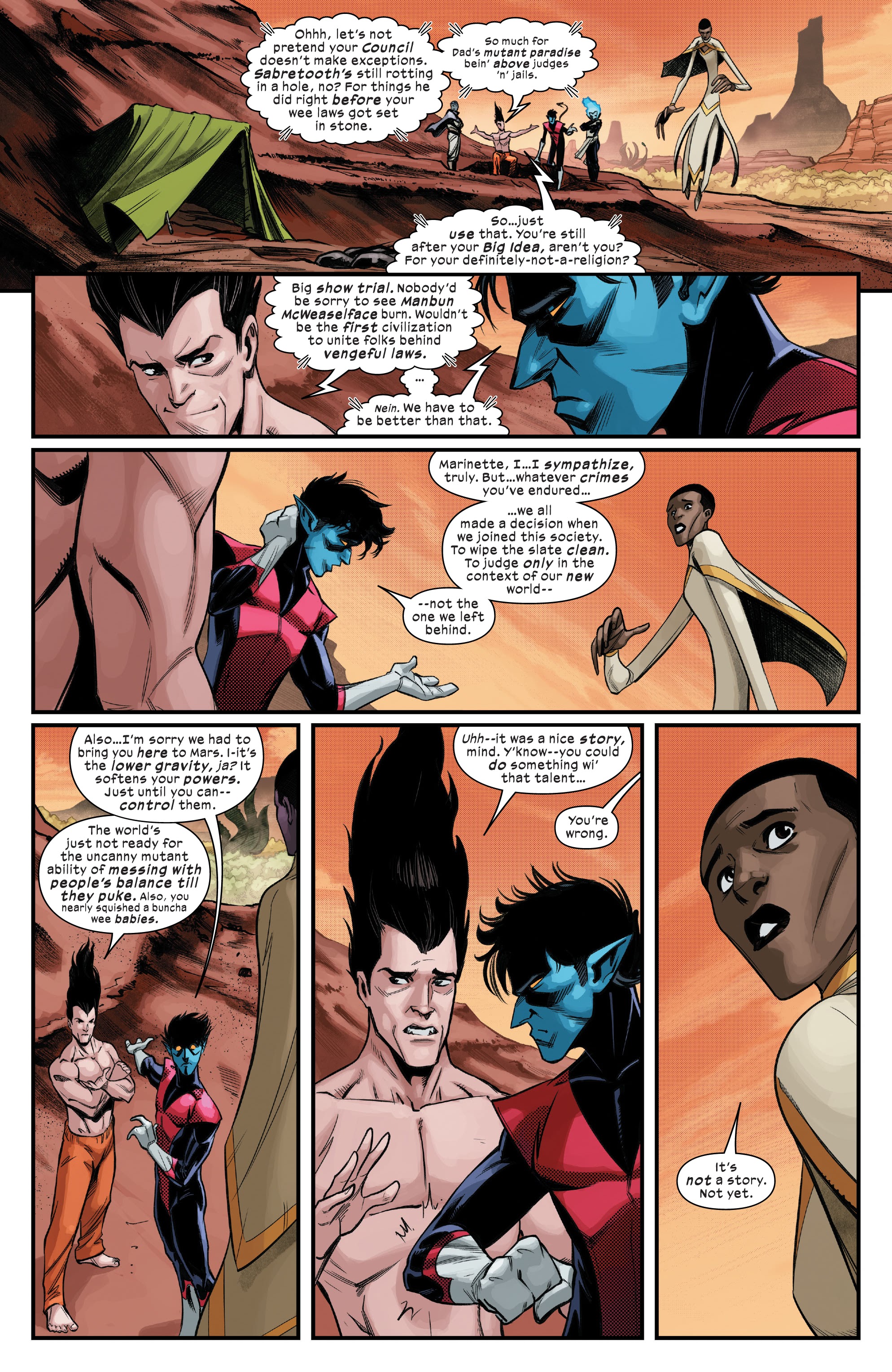 Read online Way Of X comic -  Issue #4 - 6