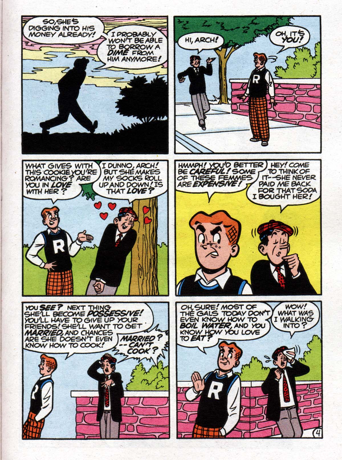 Read online Archie's Double Digest Magazine comic -  Issue #137 - 168