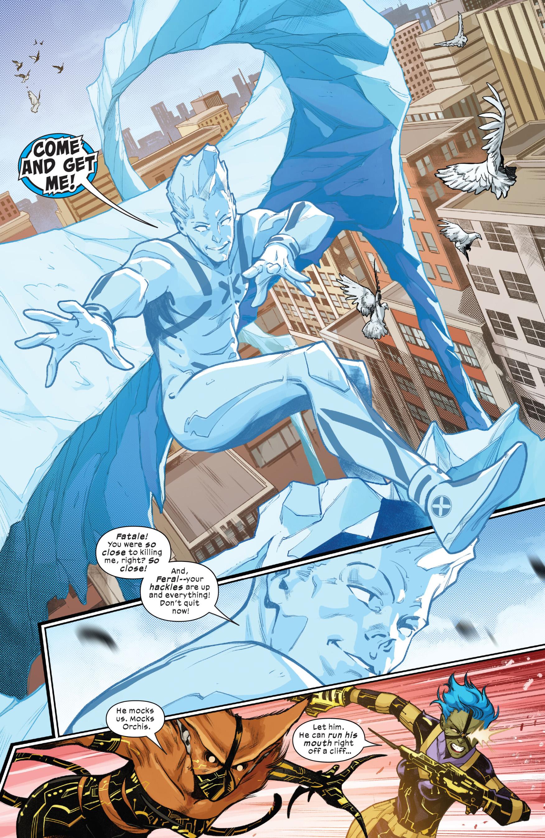 Read online Astonishing Iceman comic -  Issue #4 - 10