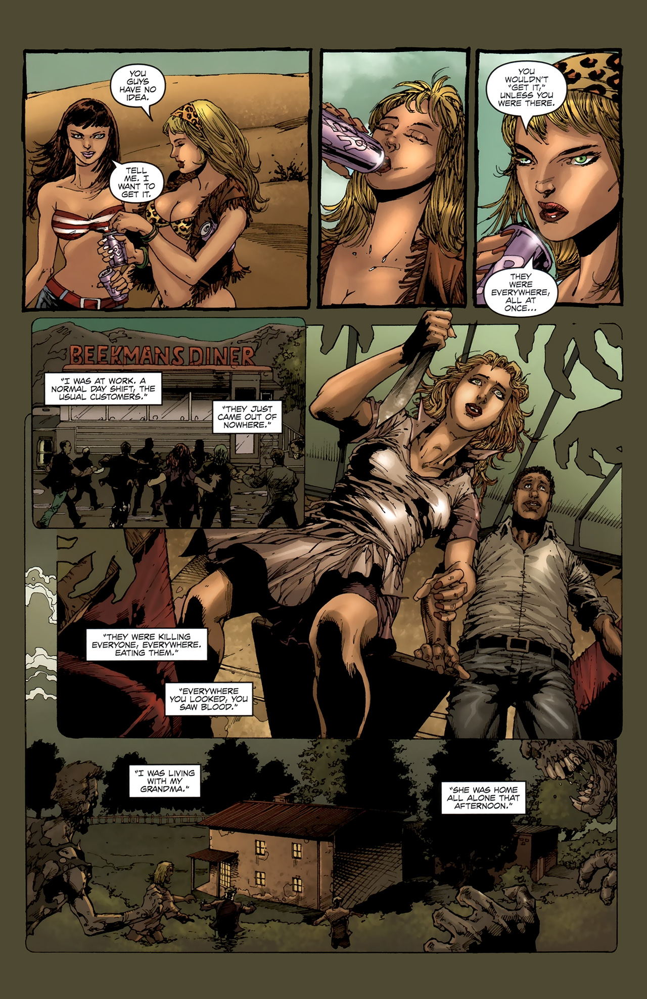 Read online Night of the Living Dead: Death Valley comic -  Issue #1 - 16