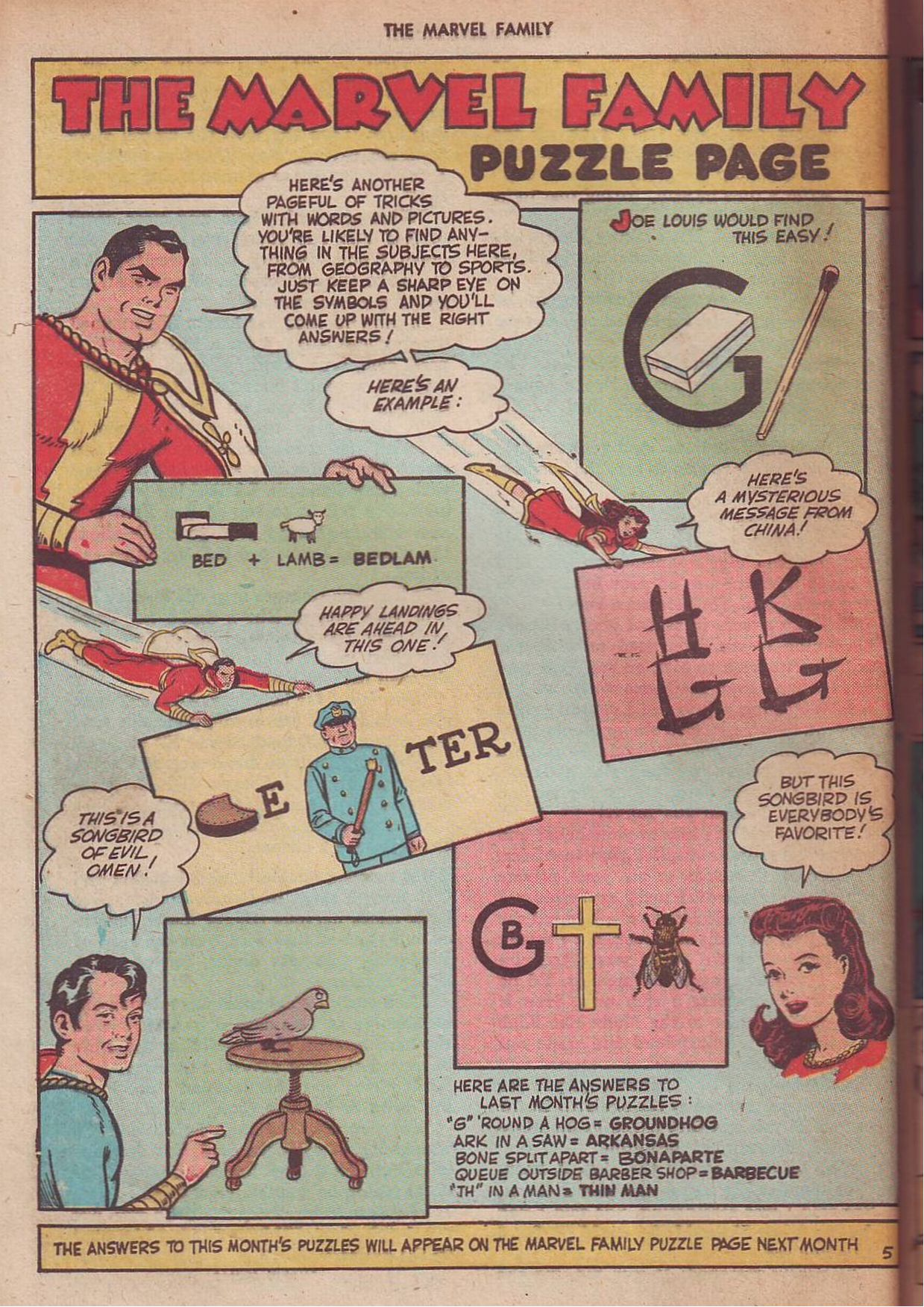 Read online The Marvel Family comic -  Issue #22 - 40
