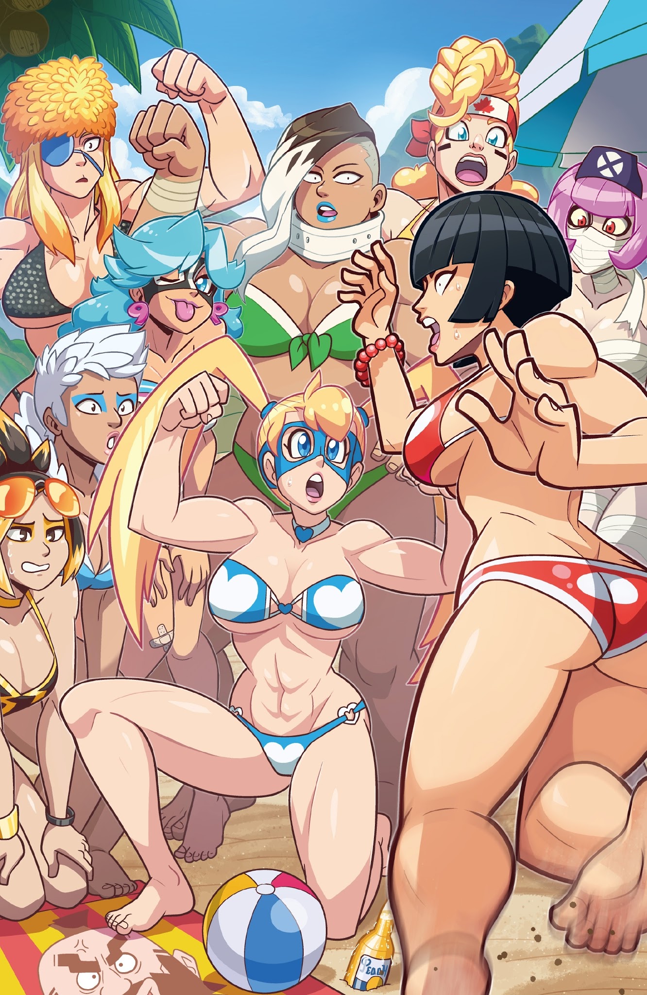 Read online Street Fighter & Friends 2017 Swimsuit Special comic -  Issue # Full - 12