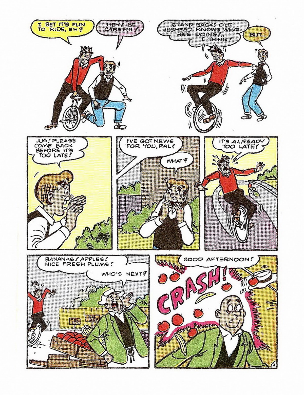 Read online Archie's Double Digest Magazine comic -  Issue #52 - 229