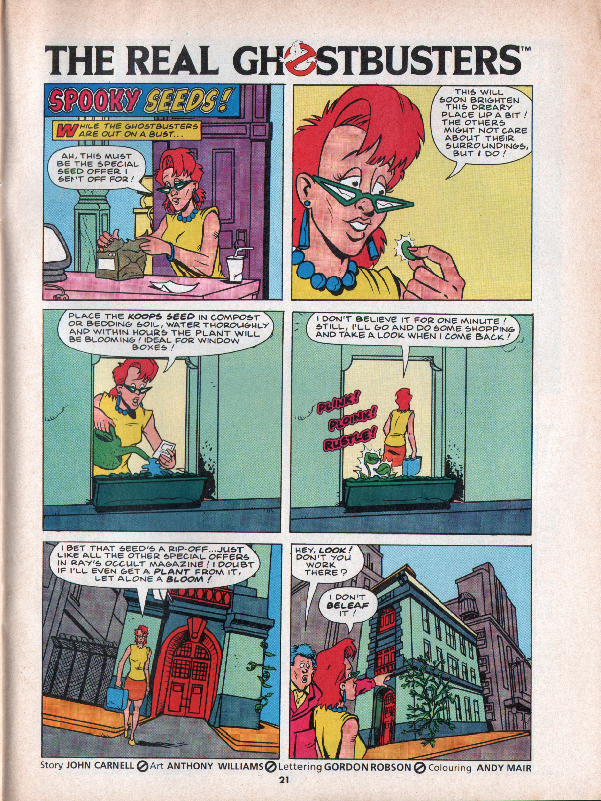 Read online The Real Ghostbusters comic -  Issue #76 - 25