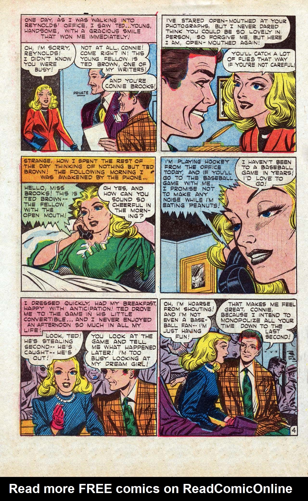 Read online Girl Comics (1949) comic -  Issue #2 - 6