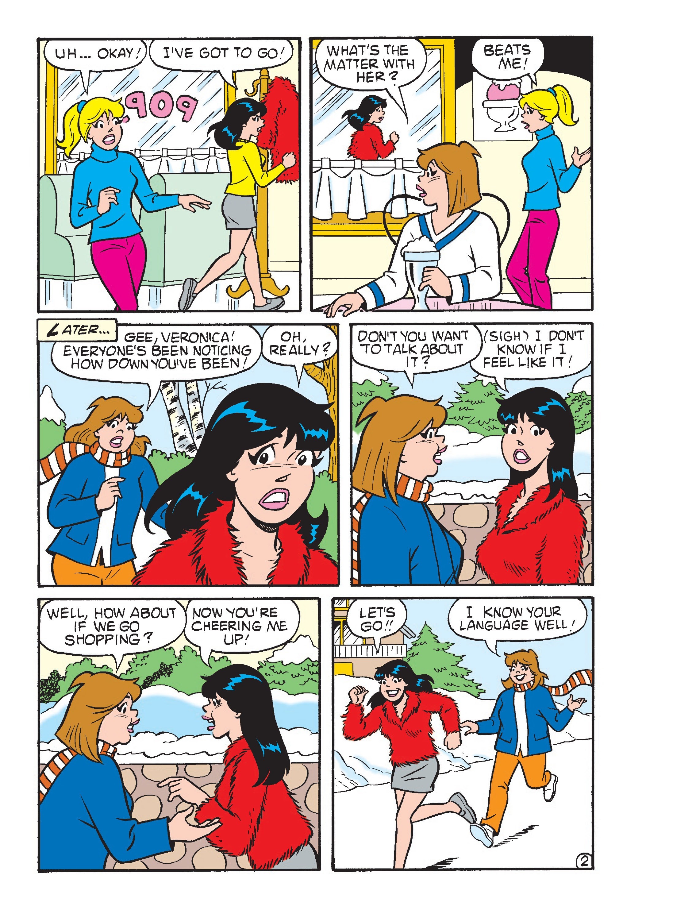 Read online Betty & Veronica Friends Double Digest comic -  Issue #252 - 125