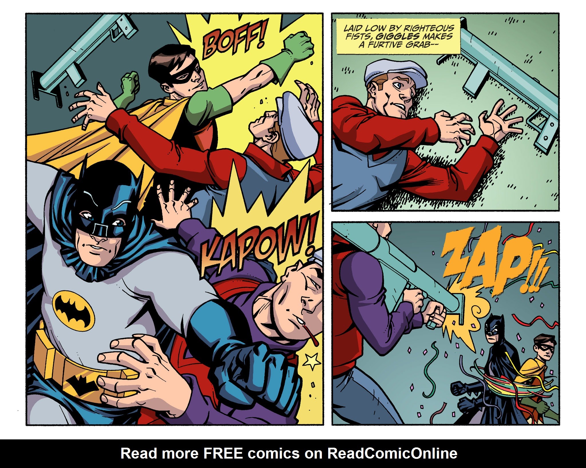 Read online Batman '66 [I] comic -  Issue #21 - 22