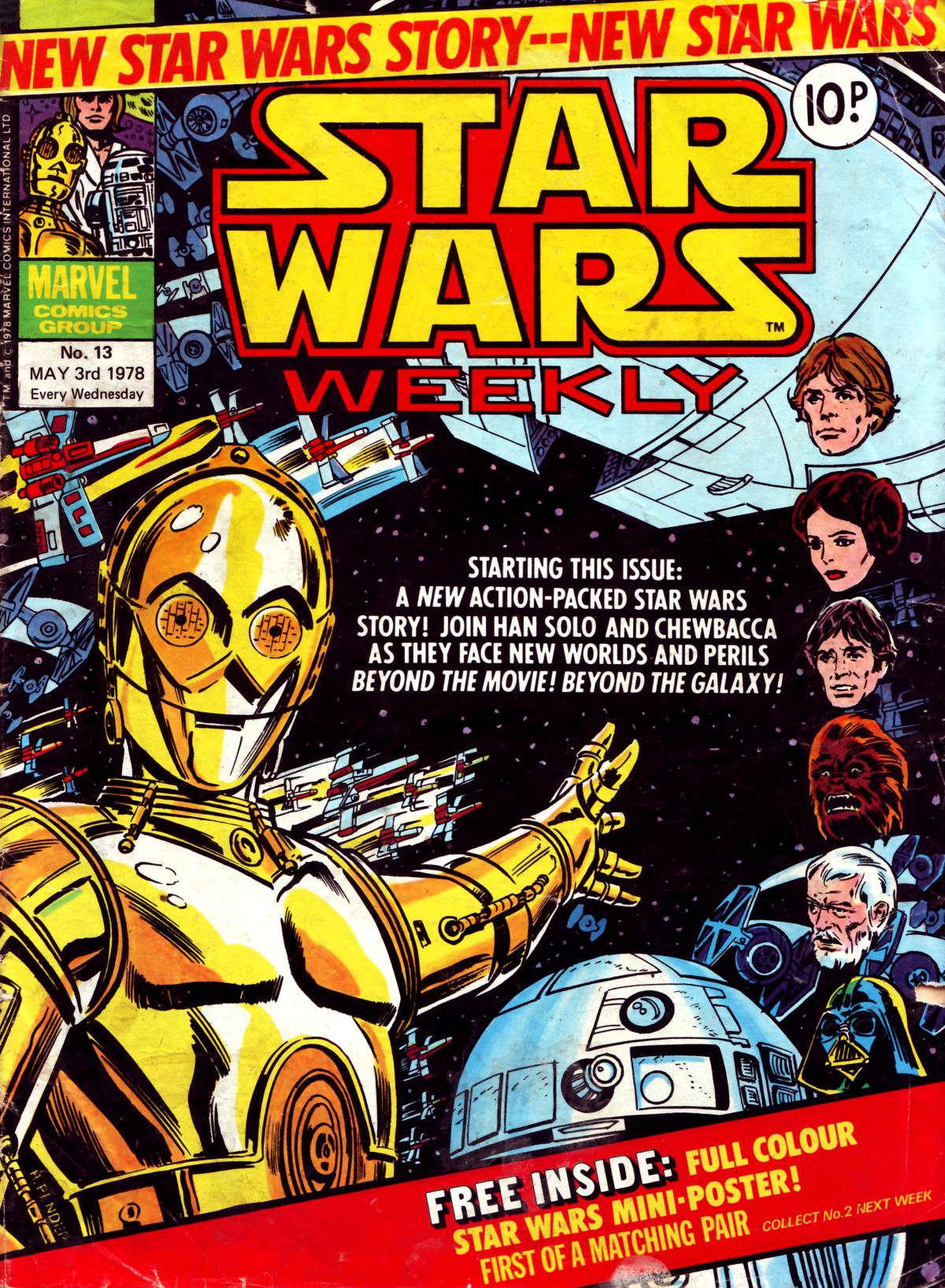 Read online Star Wars Weekly comic -  Issue #13 - 1
