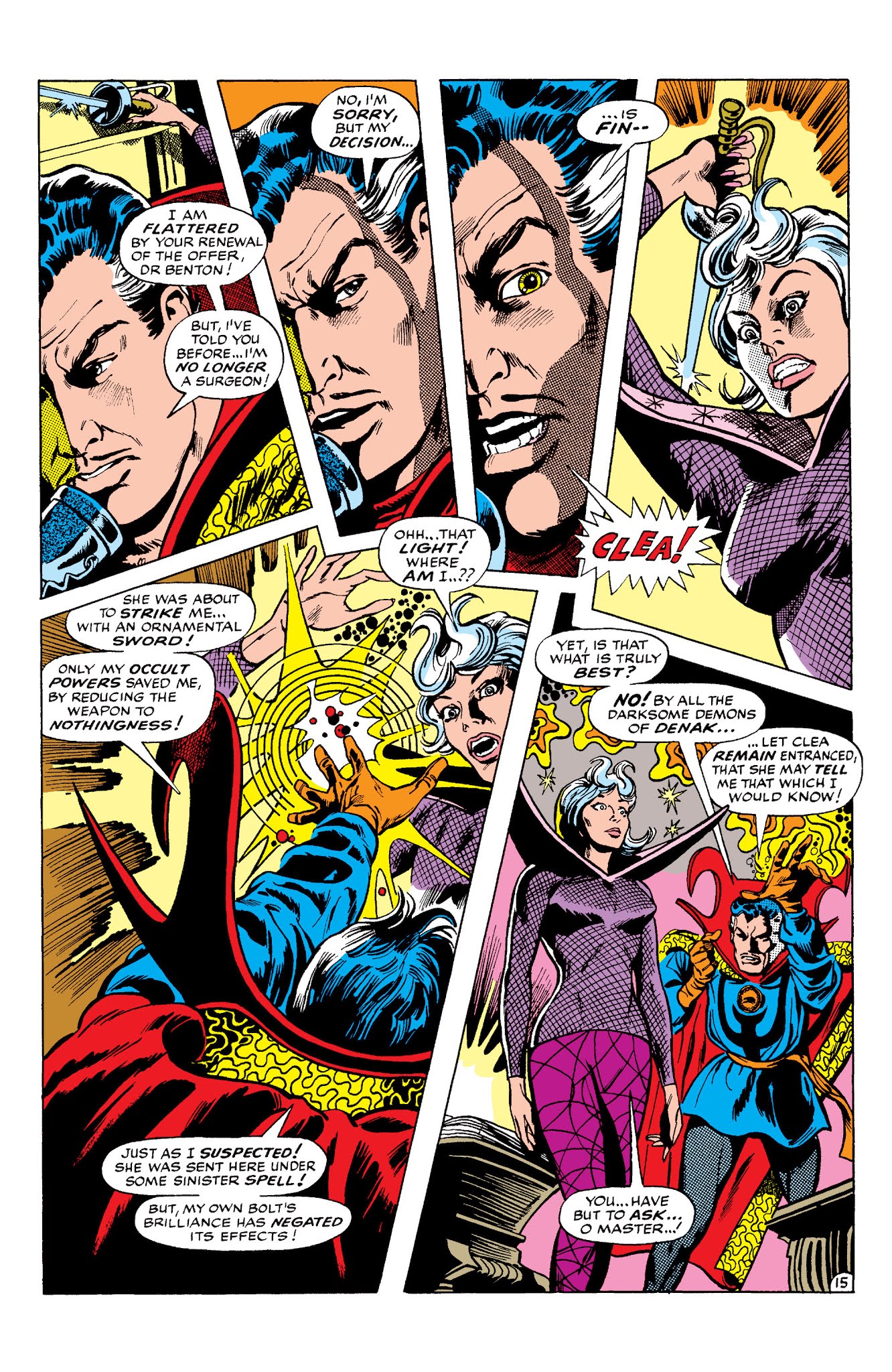 Read online Marvel Masterworks: Doctor Strange comic -  Issue # TPB 3 (Part 2) - 69