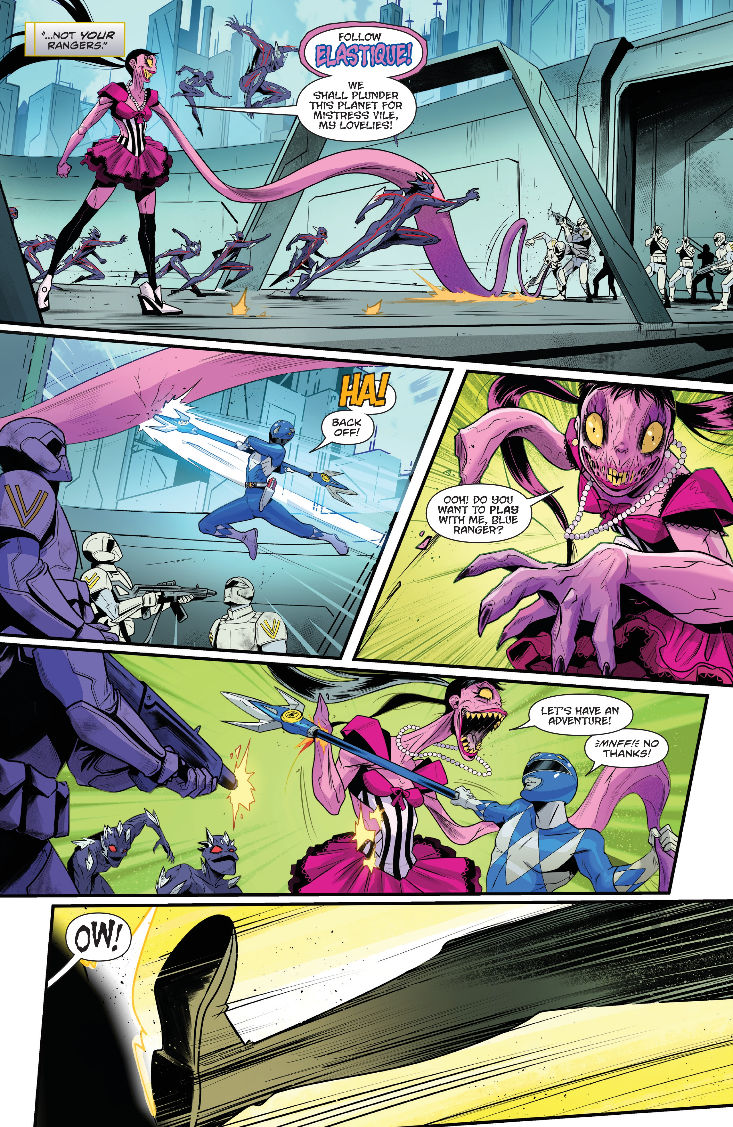 Read online Mighty Morphin Power Rangers comic -  Issue #113 - 9