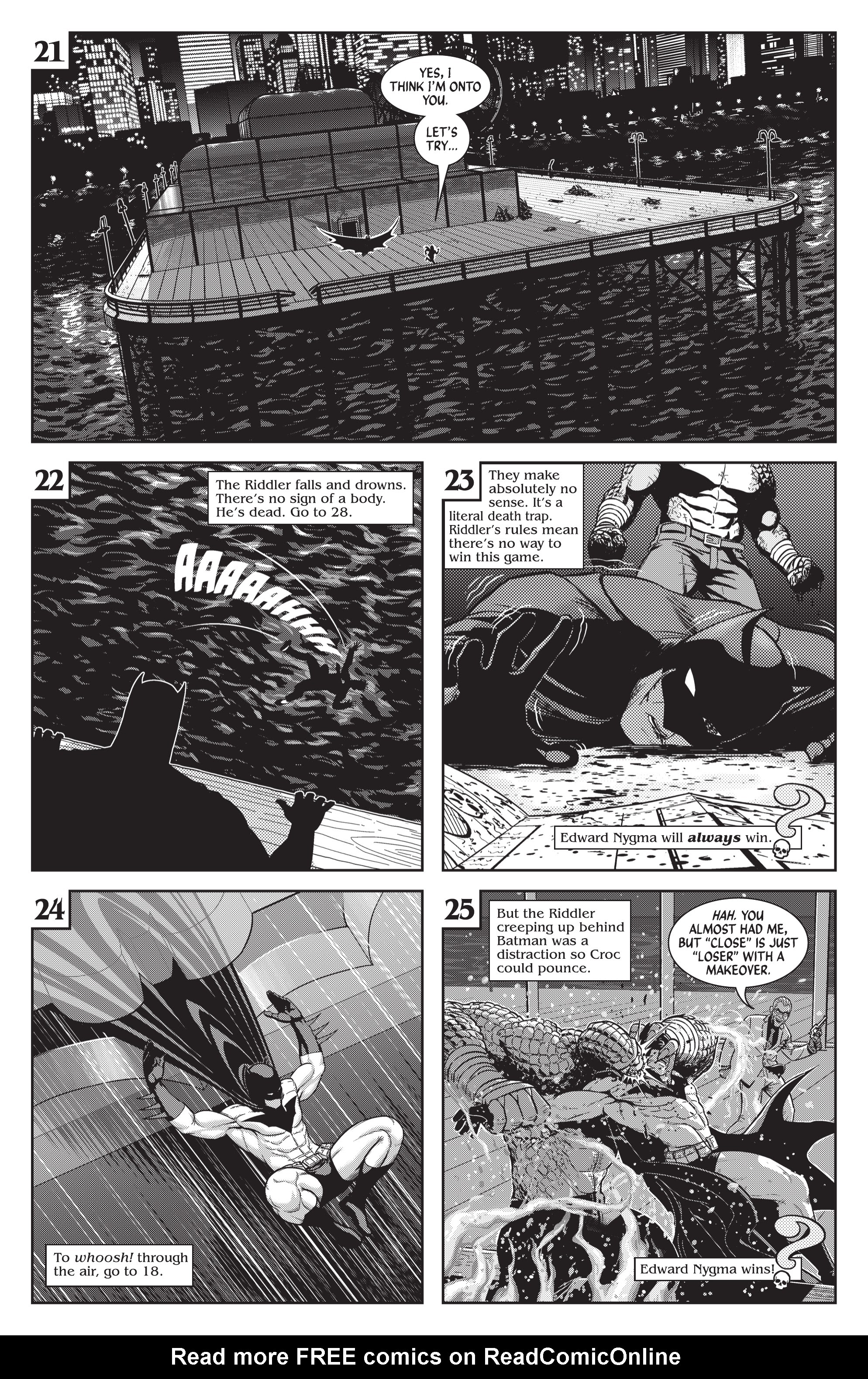 Read online Batman Black & White comic -  Issue #5 - 37