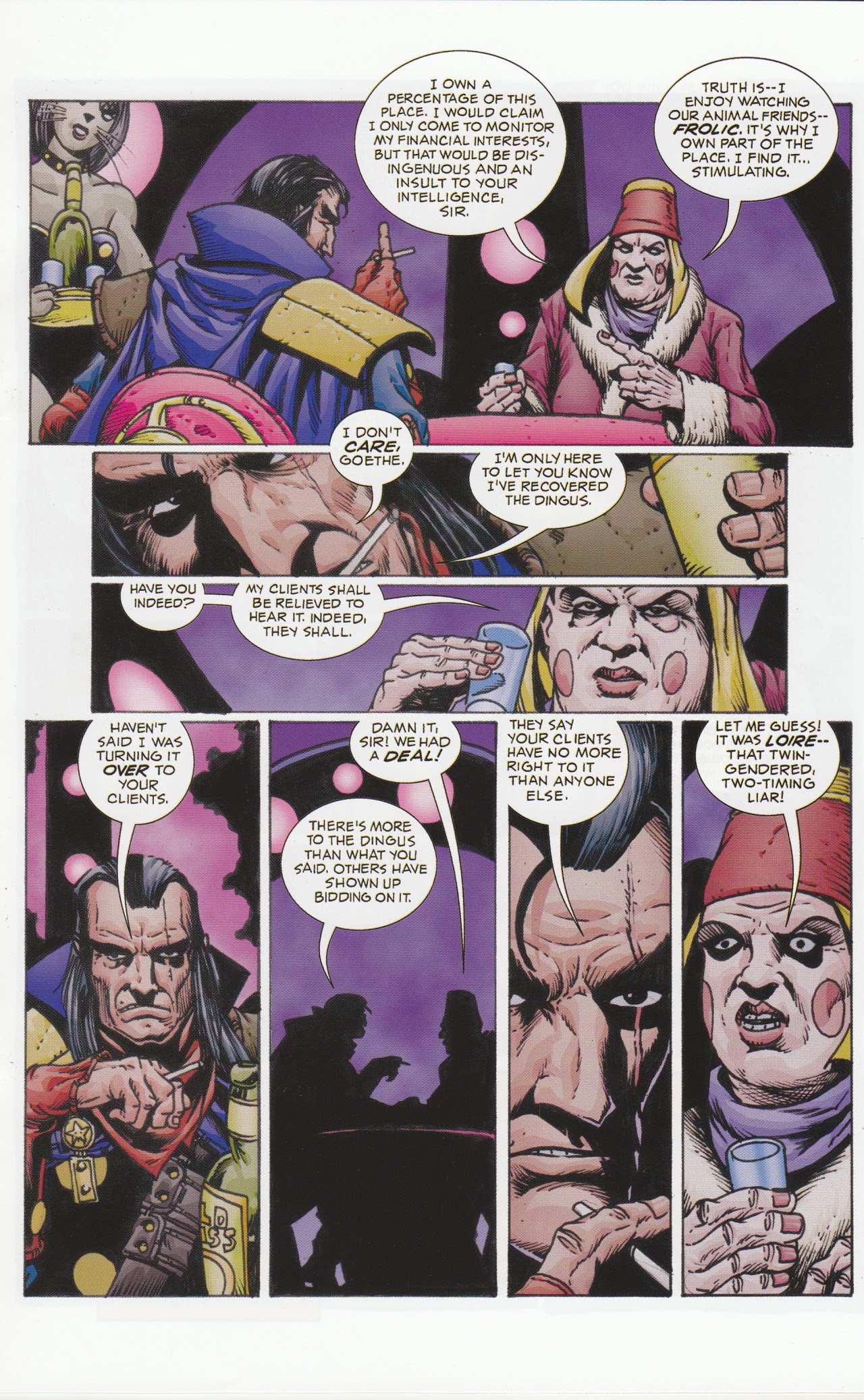 Read online GrimJack: The Manx Cat comic -  Issue #3 - 23