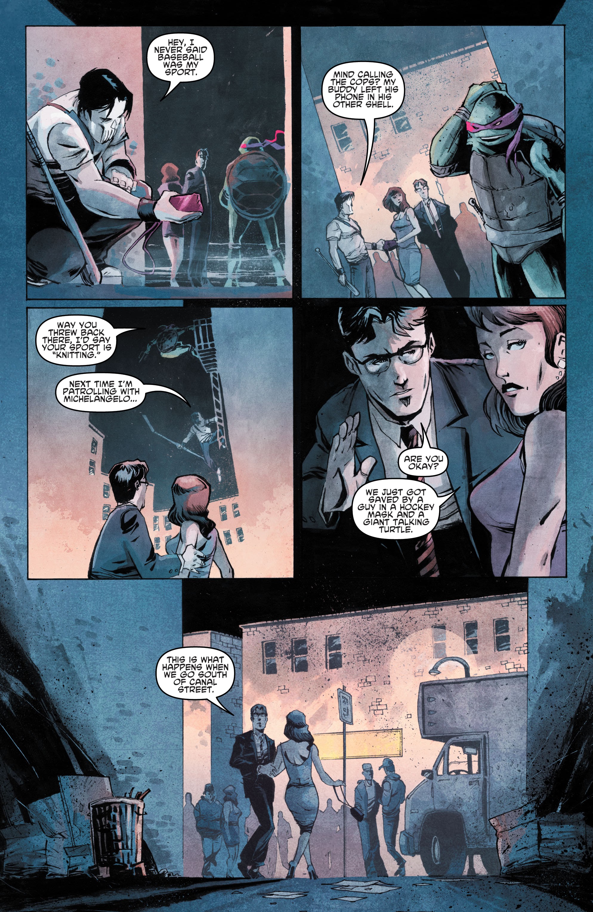 Read online Teenage Mutant Ninja Turtles: Best Of comic -  Issue # Casey Jones - 72