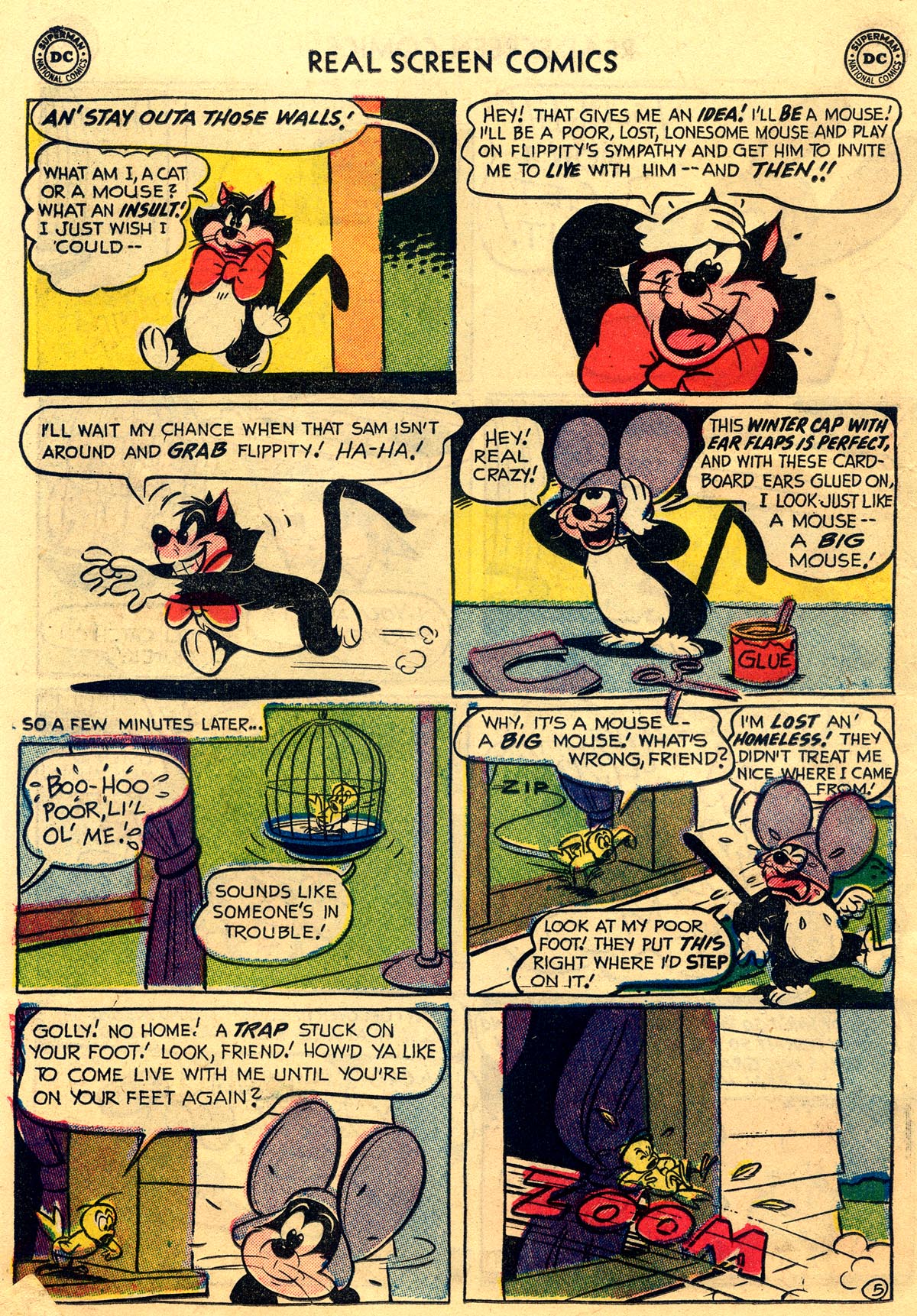 Read online Real Screen Comics comic -  Issue #77 - 22
