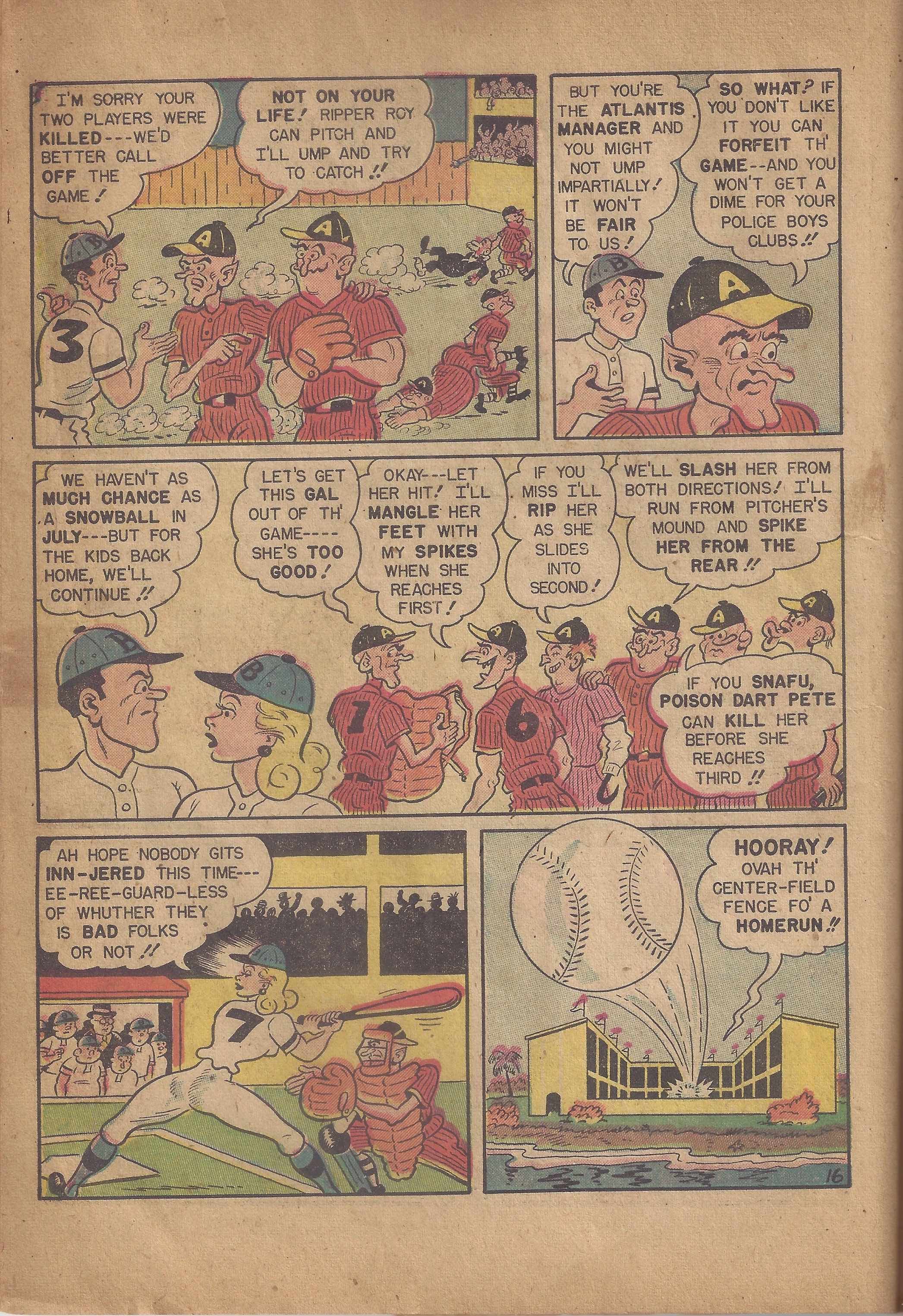 Read online Babe (1948) comic -  Issue #6 - 18