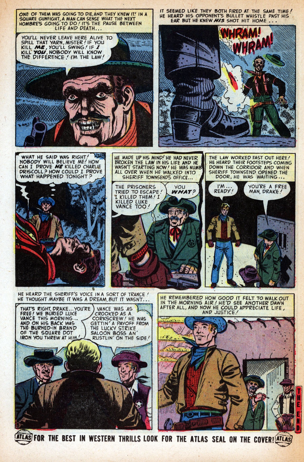 Read online Outlaw Fighters comic -  Issue #1 - 24