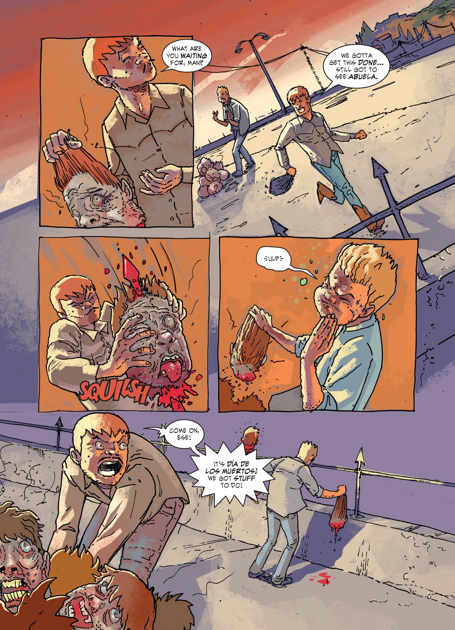 Read online Dia De Los Muertos comic -  Issue # TPB - 68