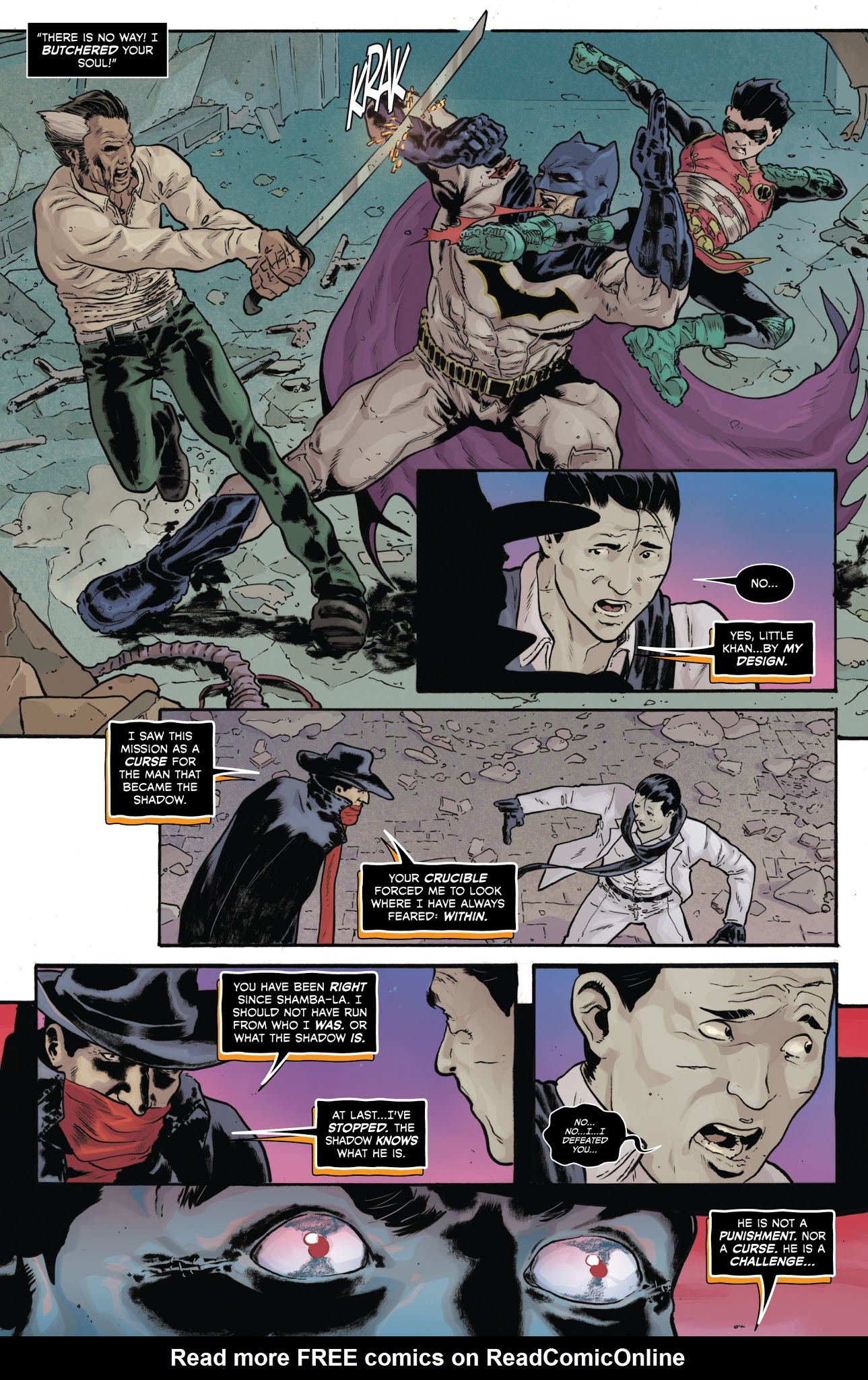 Read online The Shadow/Batman comic -  Issue # _TPB - 118
