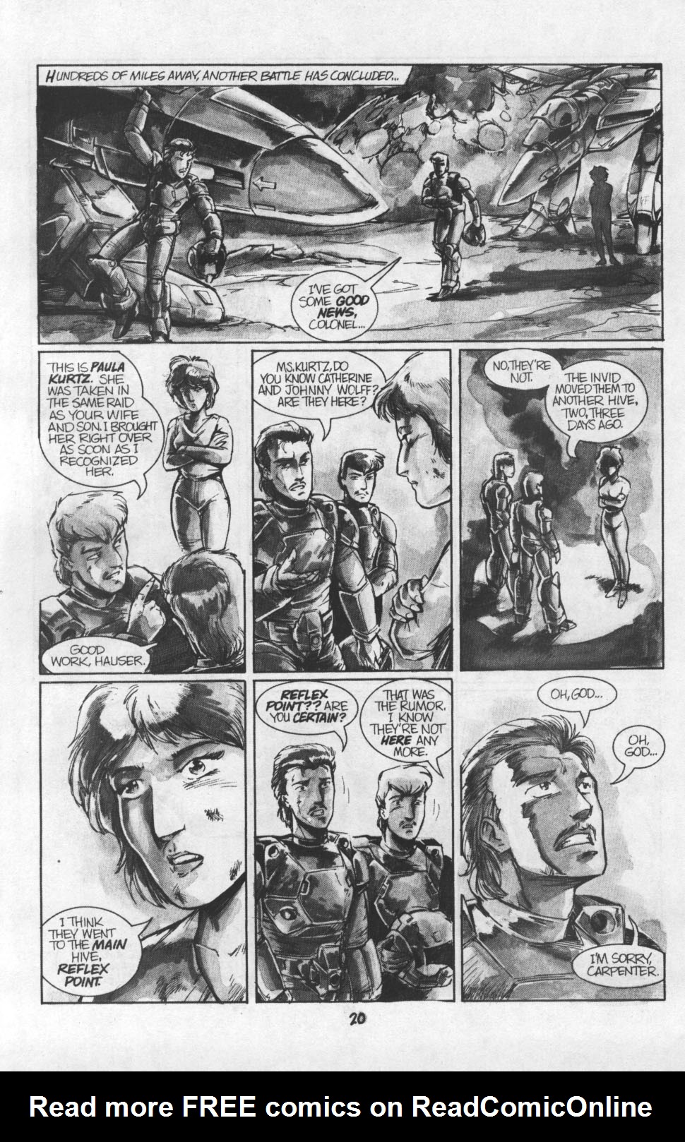 Read online Robotech: Invid War comic -  Issue #4 - 22