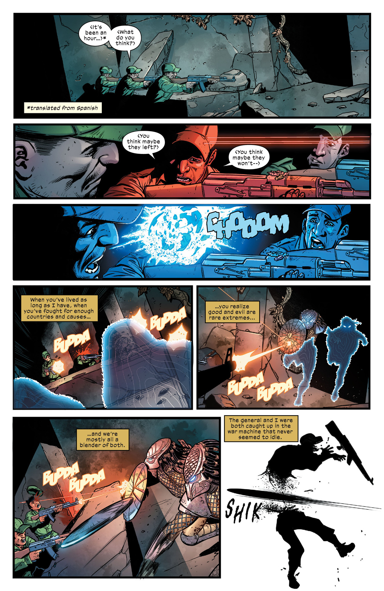 Read online Predator vs. Wolverine comic -  Issue #2 - 21