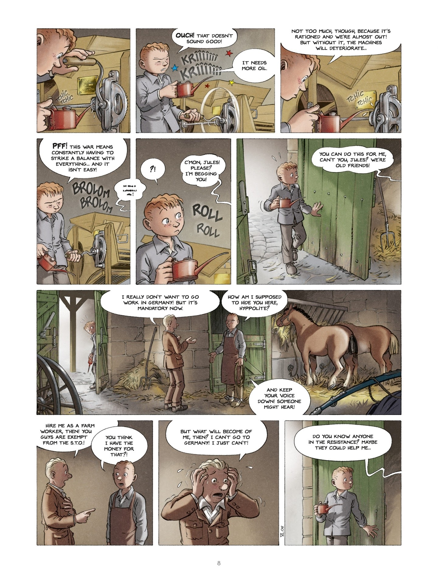 Read online Children of the Resistance comic -  Issue #6 - 8