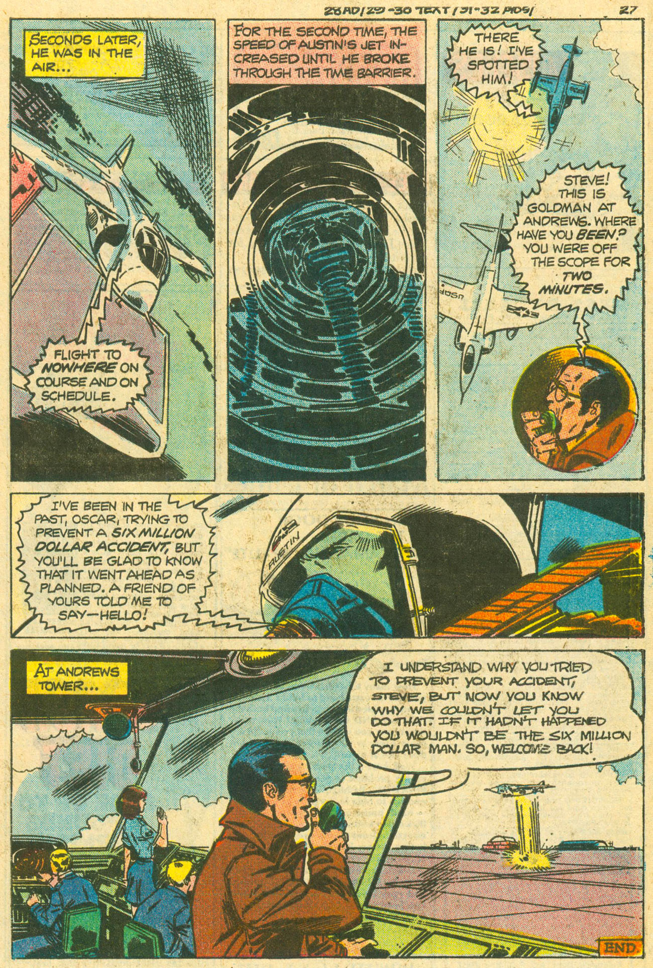 Read online The Six Million Dollar Man [comic] comic -  Issue #3 - 29