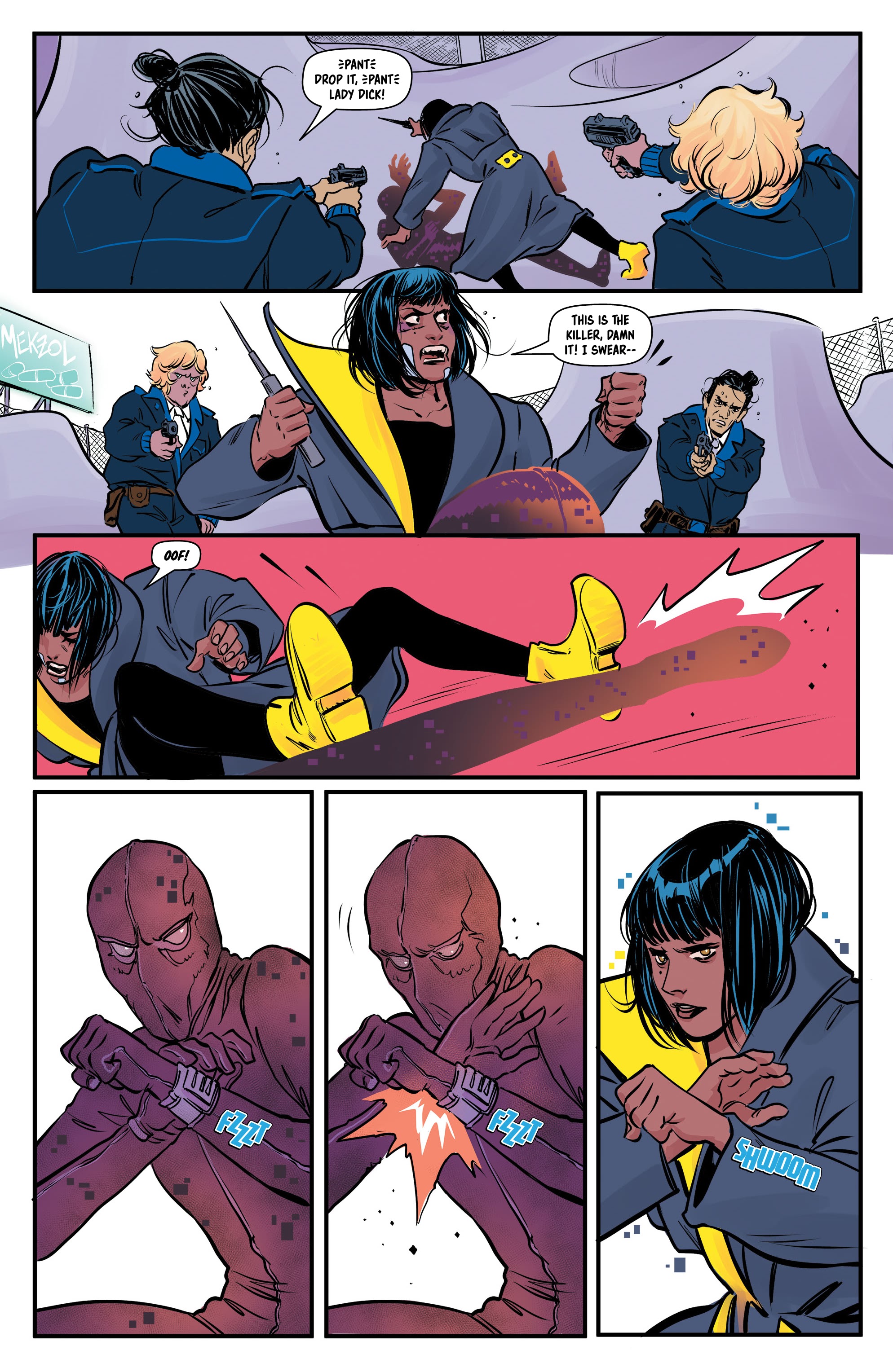 Read online Bylines in Blood comic -  Issue #3 - 23