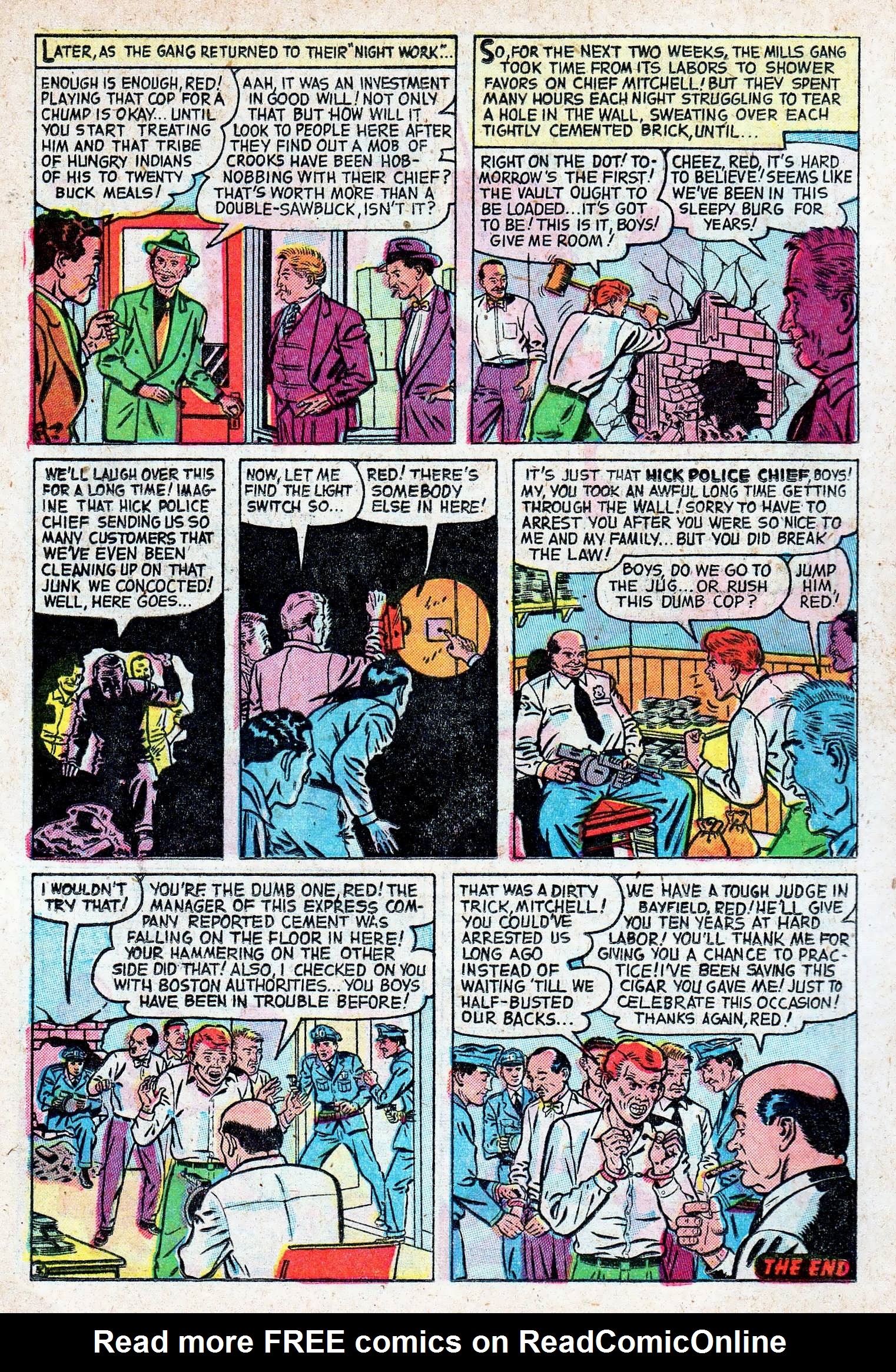 Read online Crime Cases Comics (1951) comic -  Issue #9 - 16