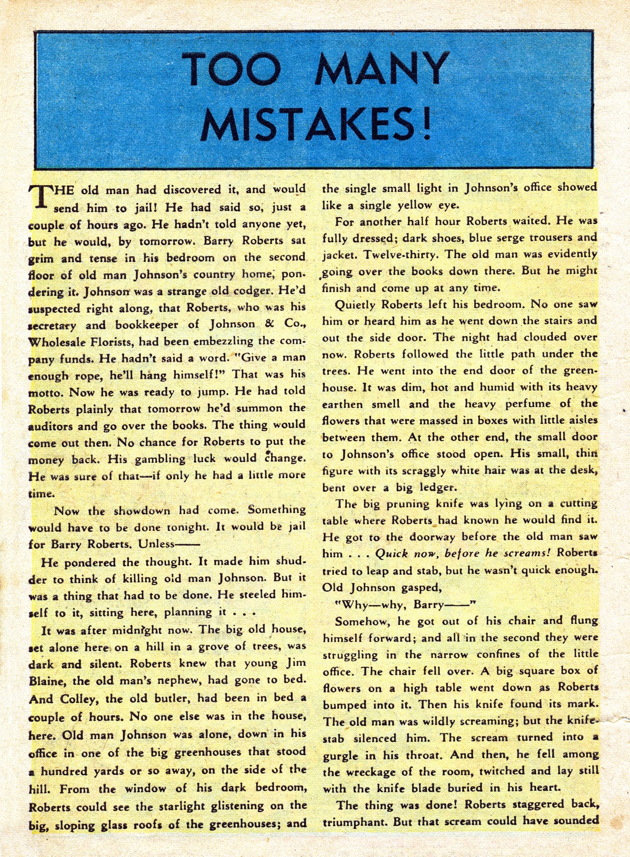 Read online Casey Crime Photographer comic -  Issue #1 - 14