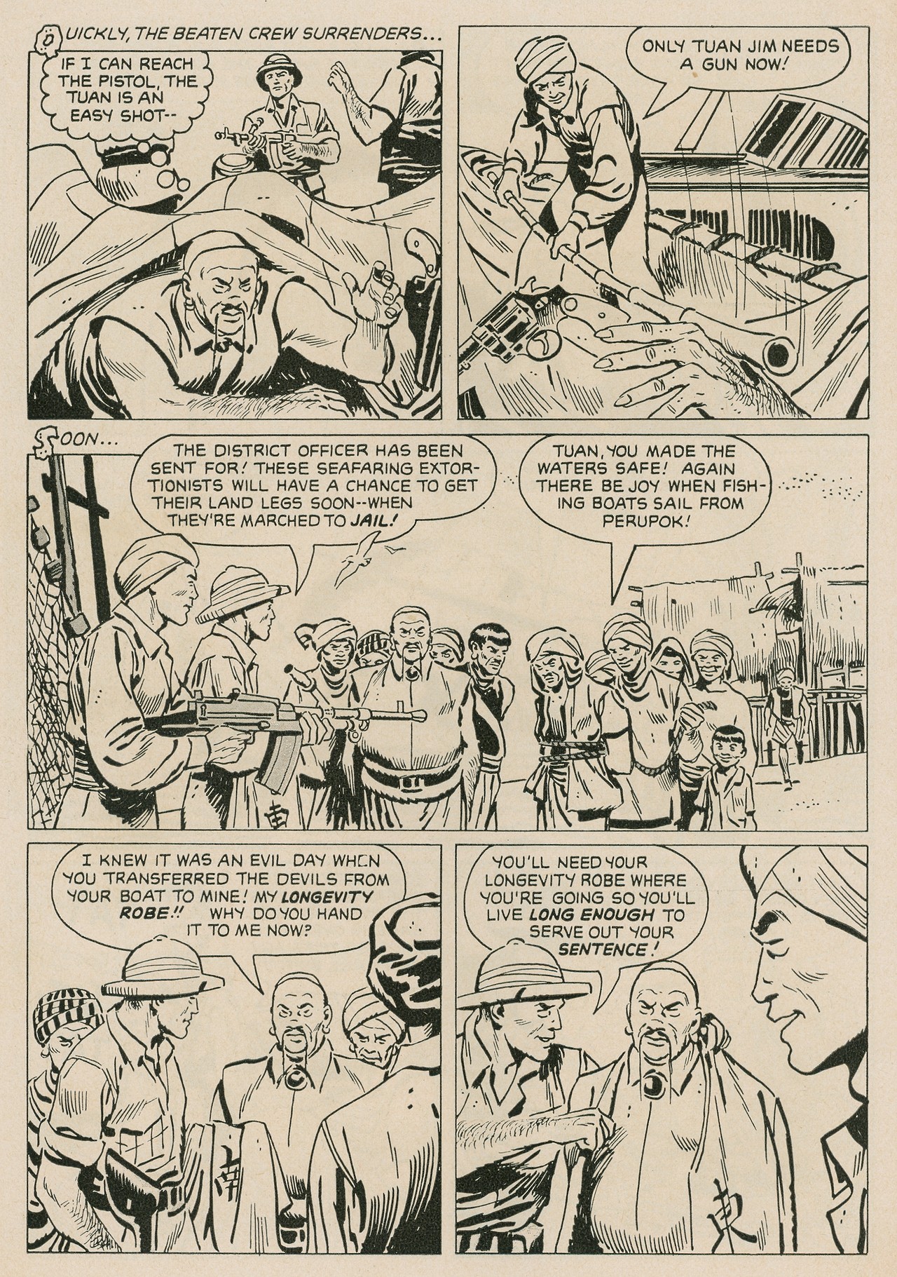 Read online Jungle Jim (1967) comic -  Issue # Full - 36