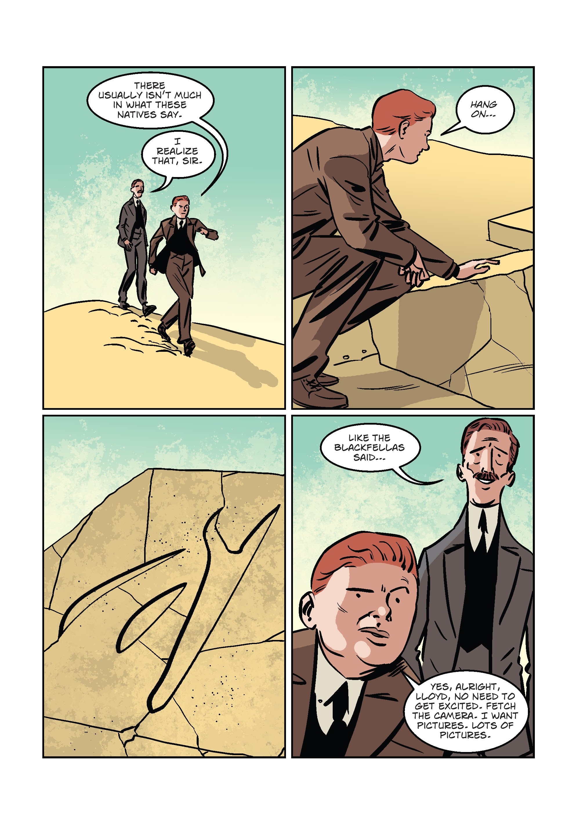 Read online H.P. Lovecraft The Shadow Out of Time comic -  Issue # TPB - 59