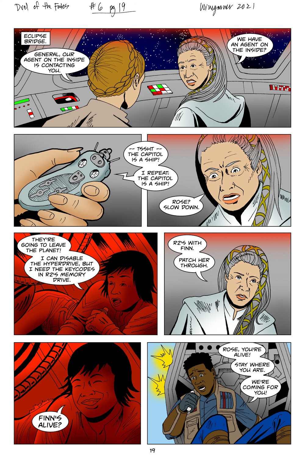 Read online Star Wars: Duel of the Fates comic -  Issue #6 - 18