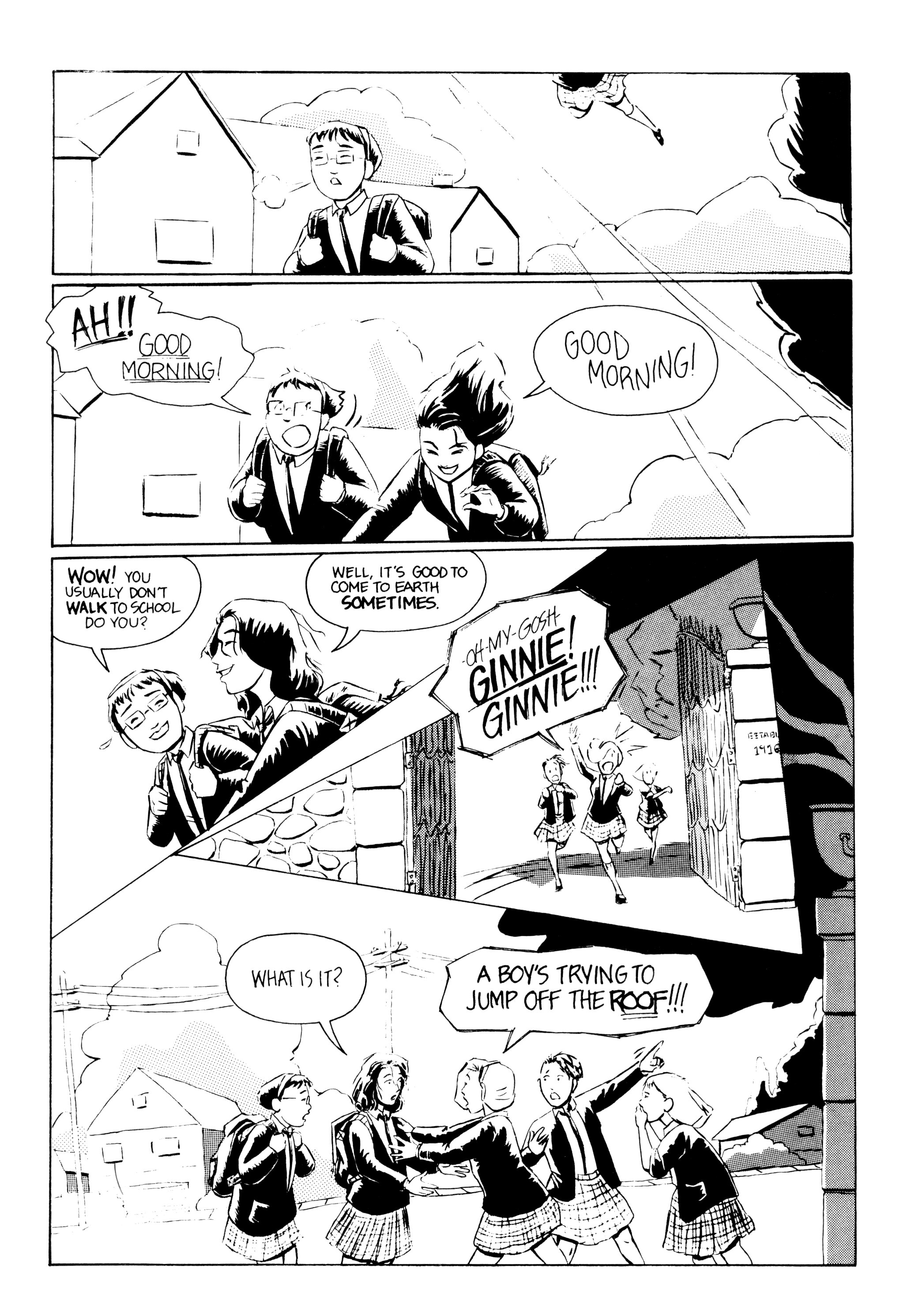 Read online Action Girl Comics comic -  Issue #6 - 7