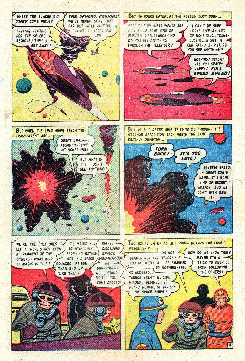 Read online Space Squadron comic -  Issue #1 - 6