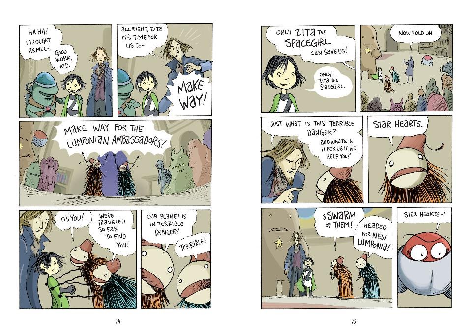 Read online Legends of Zita the Spacegirl comic -  Issue # TPB - 16