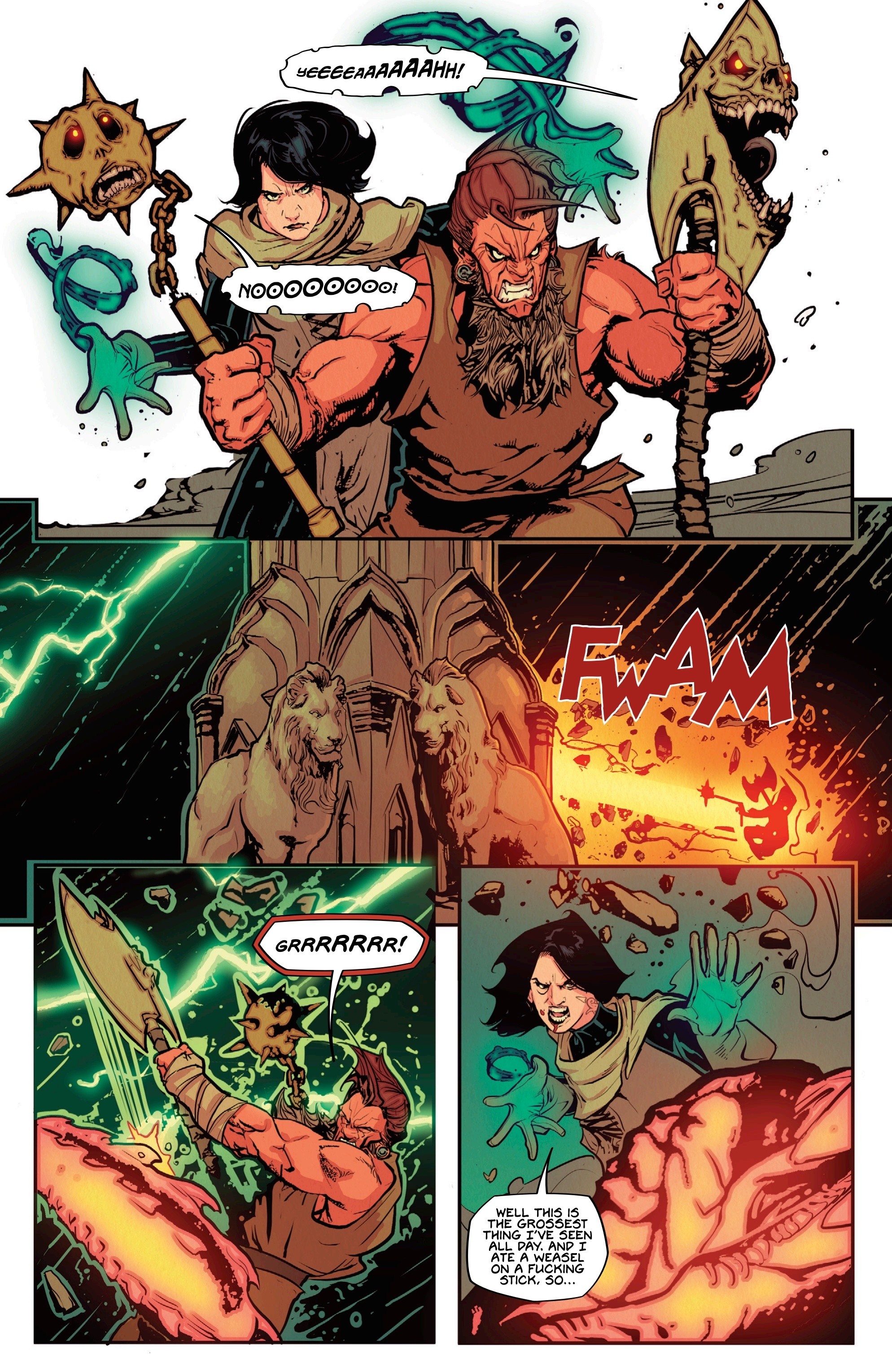 Read online Barbaric: Wrong Kind of Righteous comic -  Issue # Full - 37
