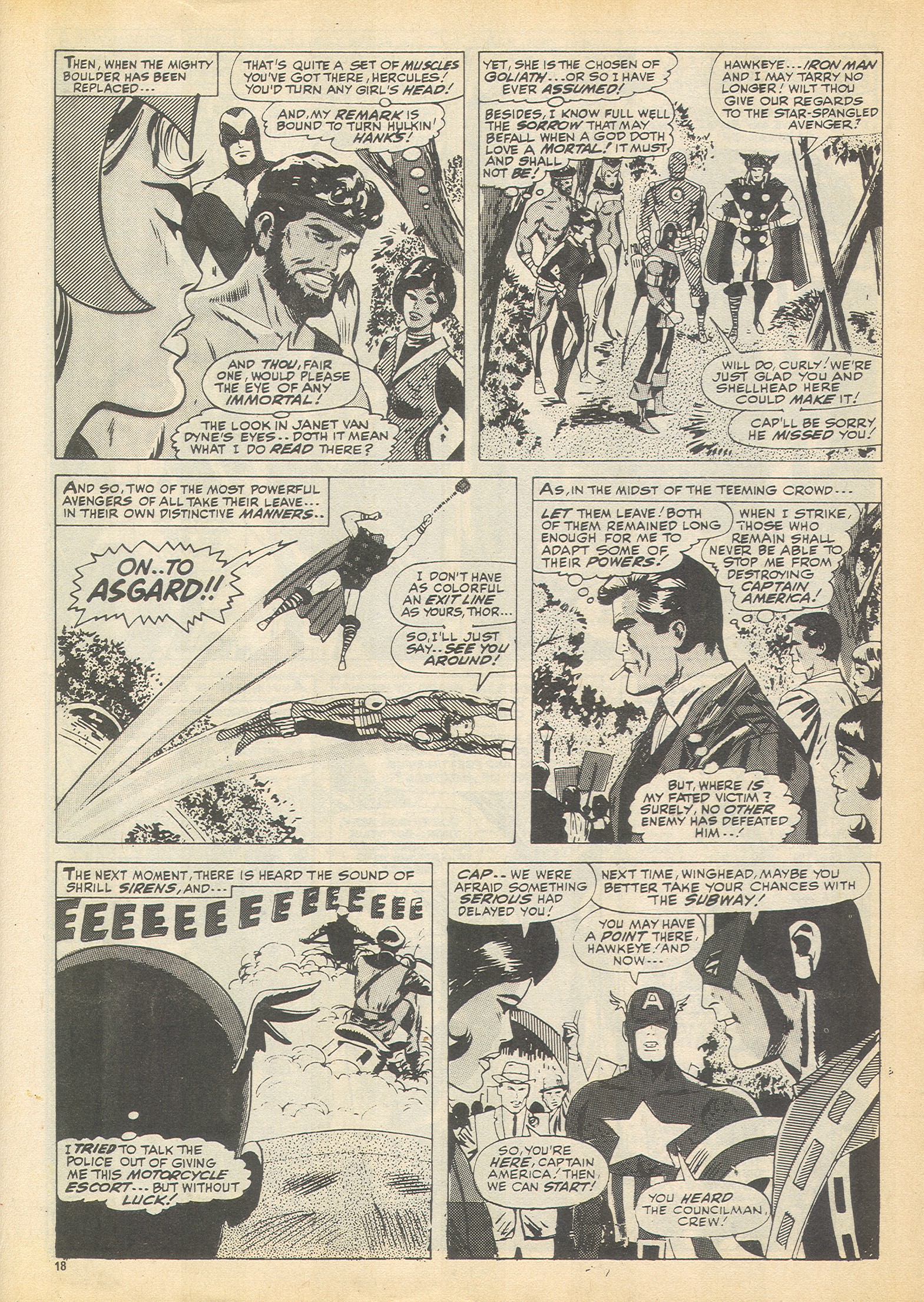 Read online The Avengers (1973) comic -  Issue #56 - 18