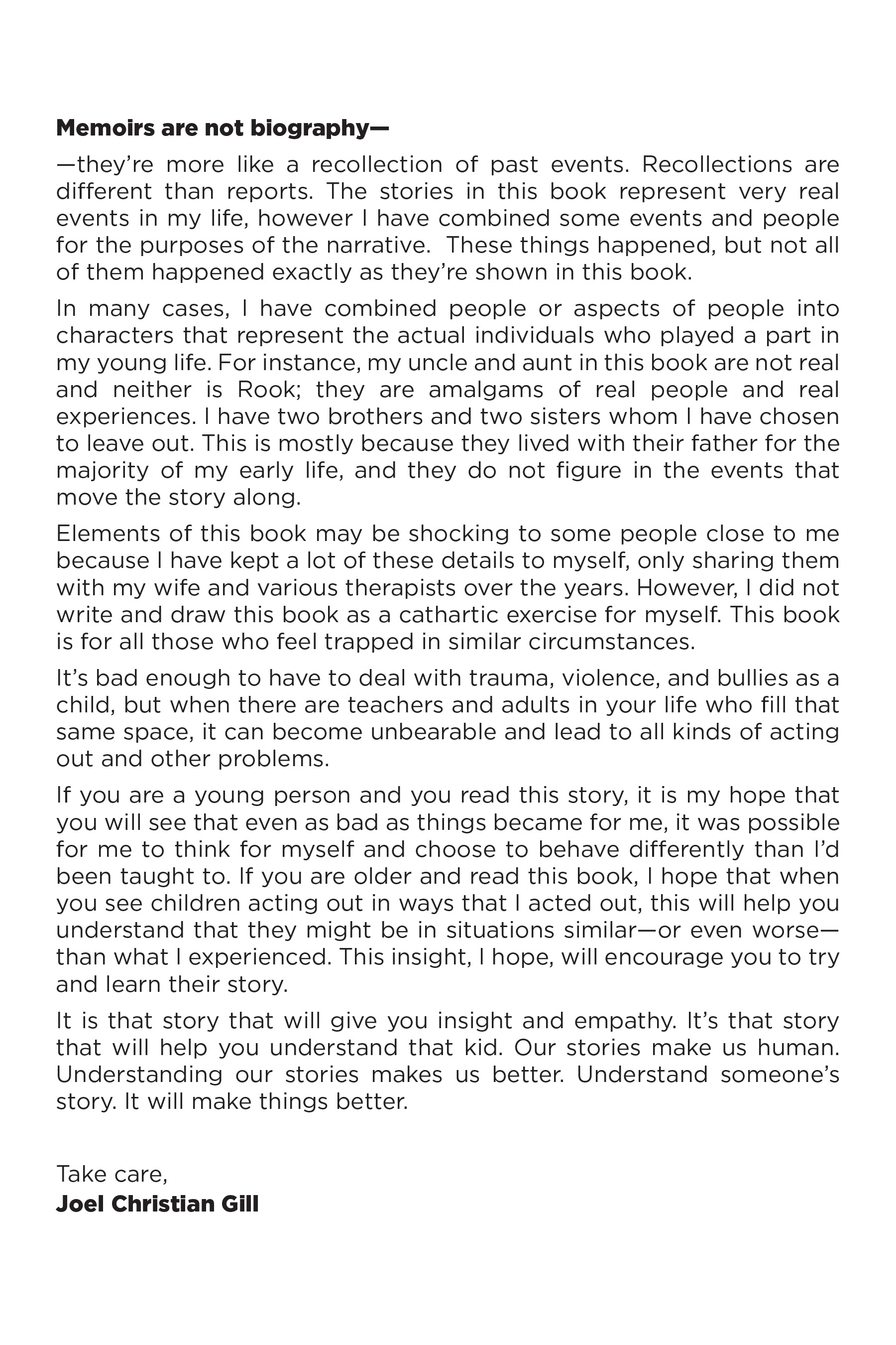 Read online Fights: One Boy's Triumph Over Violence comic -  Issue # TPB (Part 3) - 48