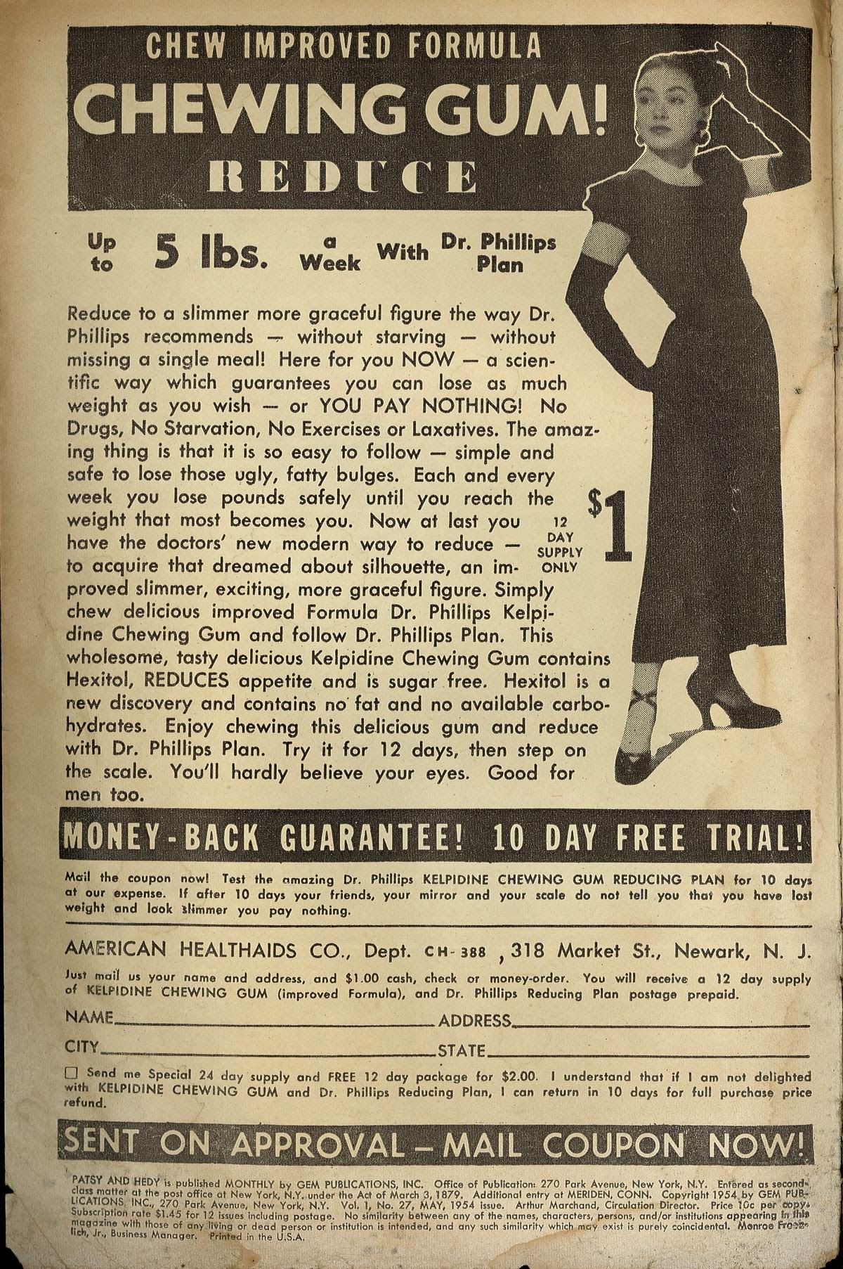 Read online Patsy and Hedy comic -  Issue #27 - 2