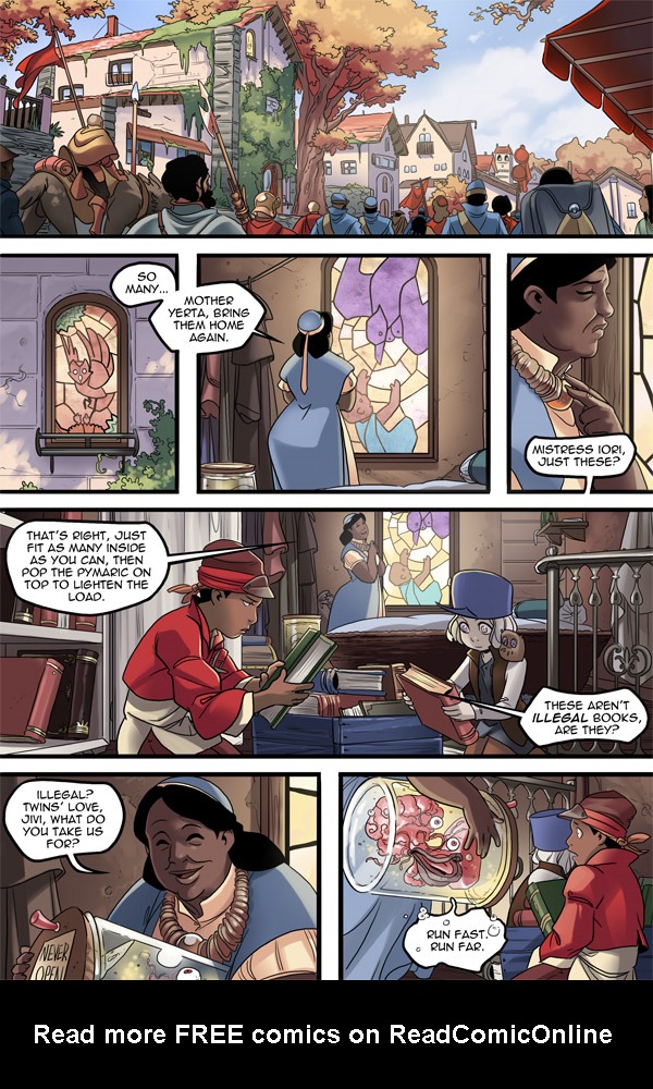 Read online Unsounded comic -  Issue #8 - 21