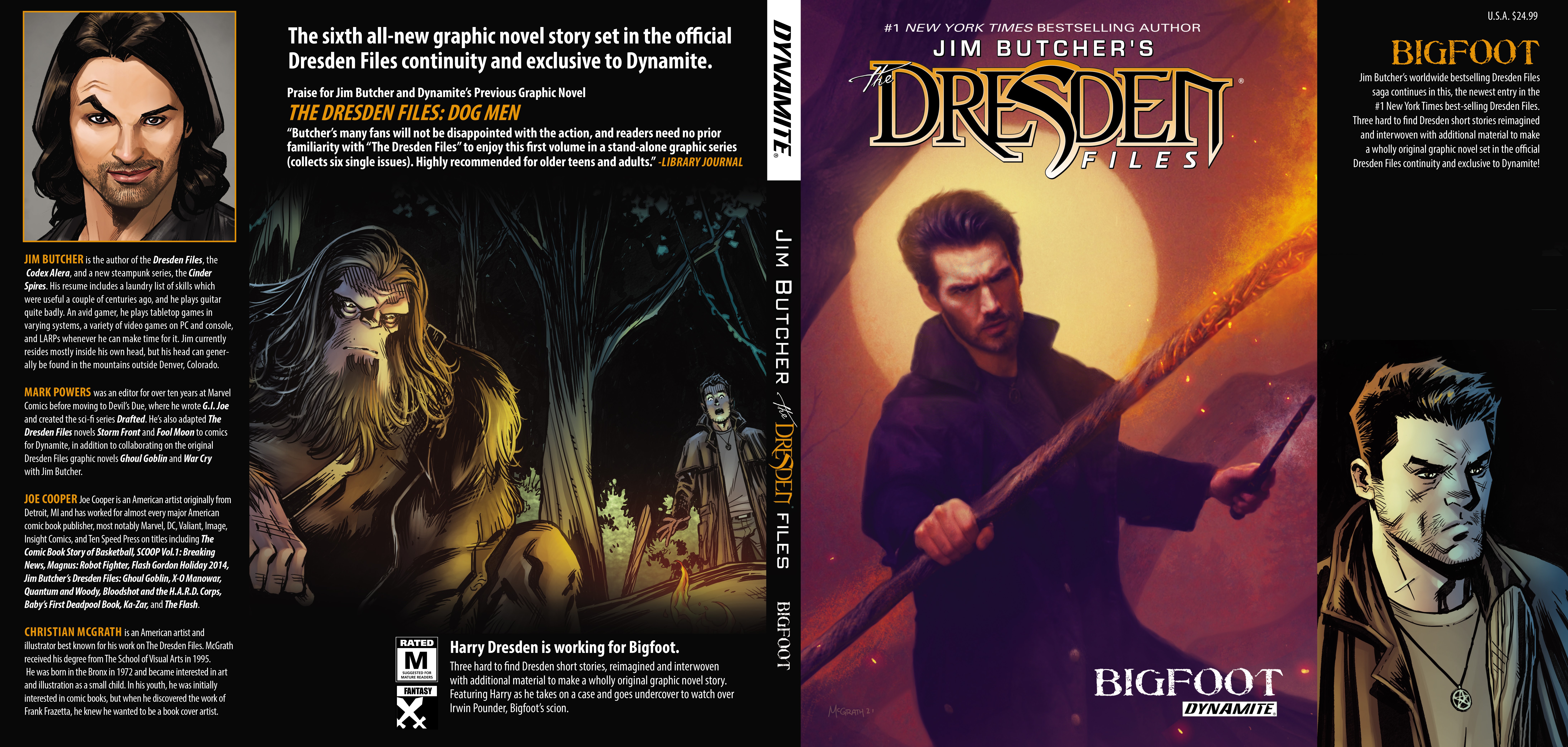Read online Jim Butcher's The Dresden Files: Bigfoot comic -  Issue # TPB - 1