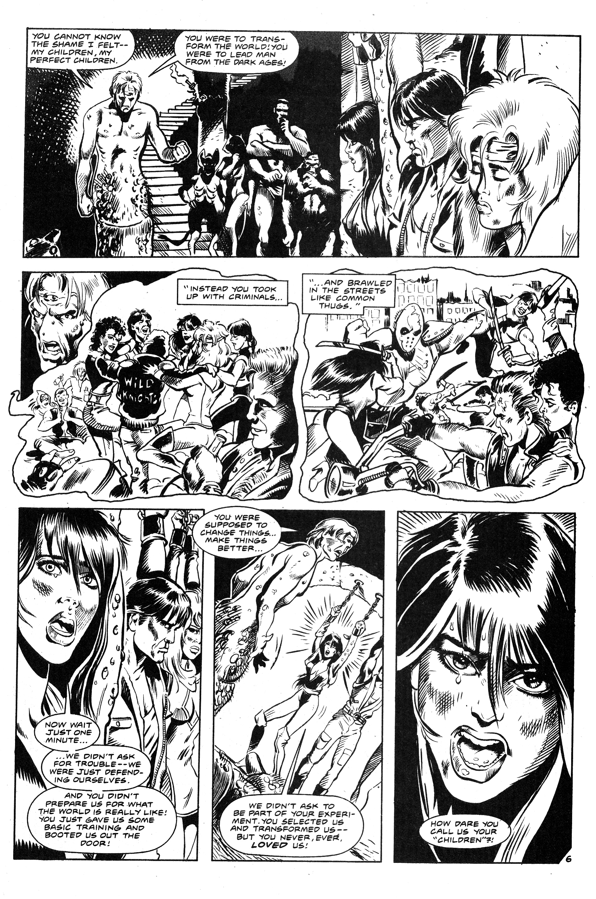 Read online Ex-Mutants: The Shattered Earth Chronicles comic -  Issue #11 - 8