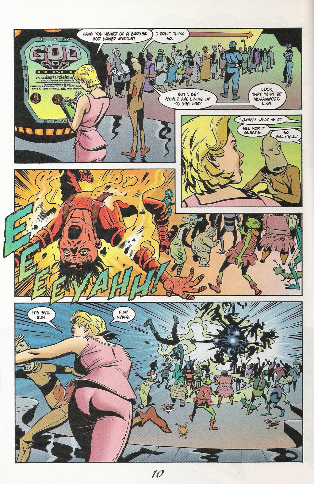 Read online Nexus: God Con comic -  Issue #1 - 12