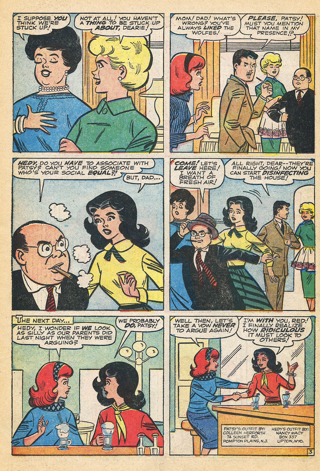 Read online Patsy and Hedy comic -  Issue #82 - 22
