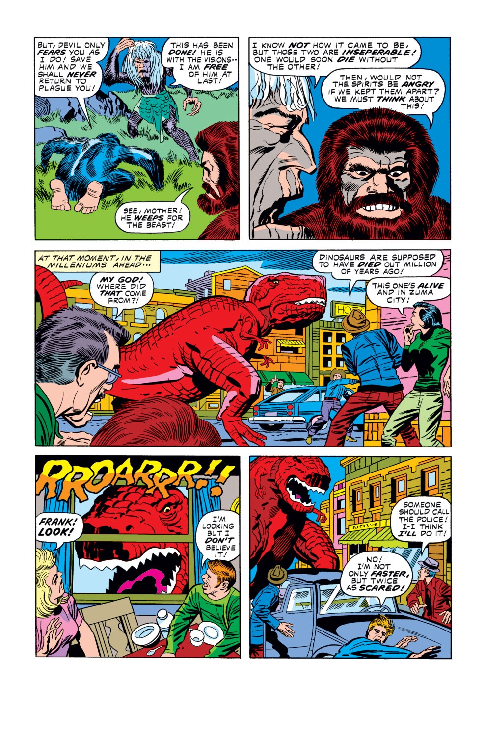 Read online Devil Dinosaur comic -  Issue #9 - 11