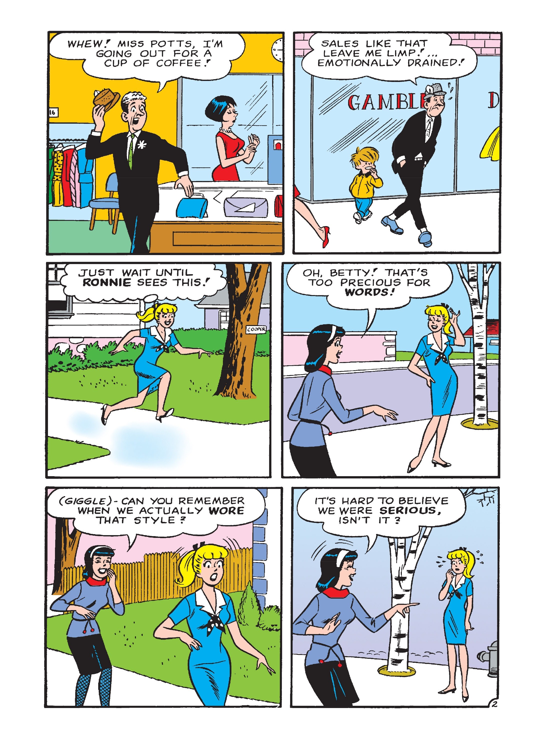 Read online Betty & Veronica Friends Double Digest comic -  Issue #236 - 149