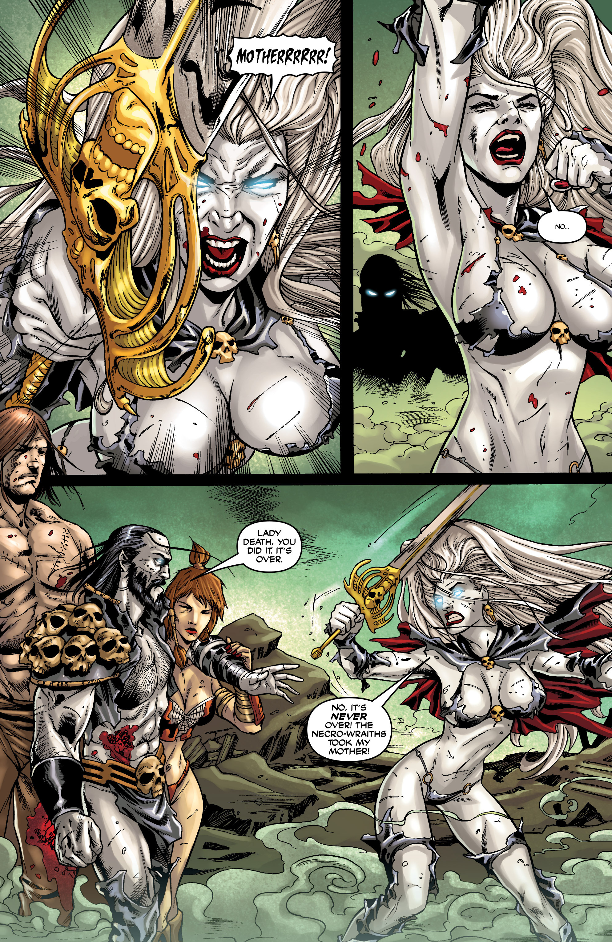 Read online Lady Death Origins comic -  Issue #16 - 20