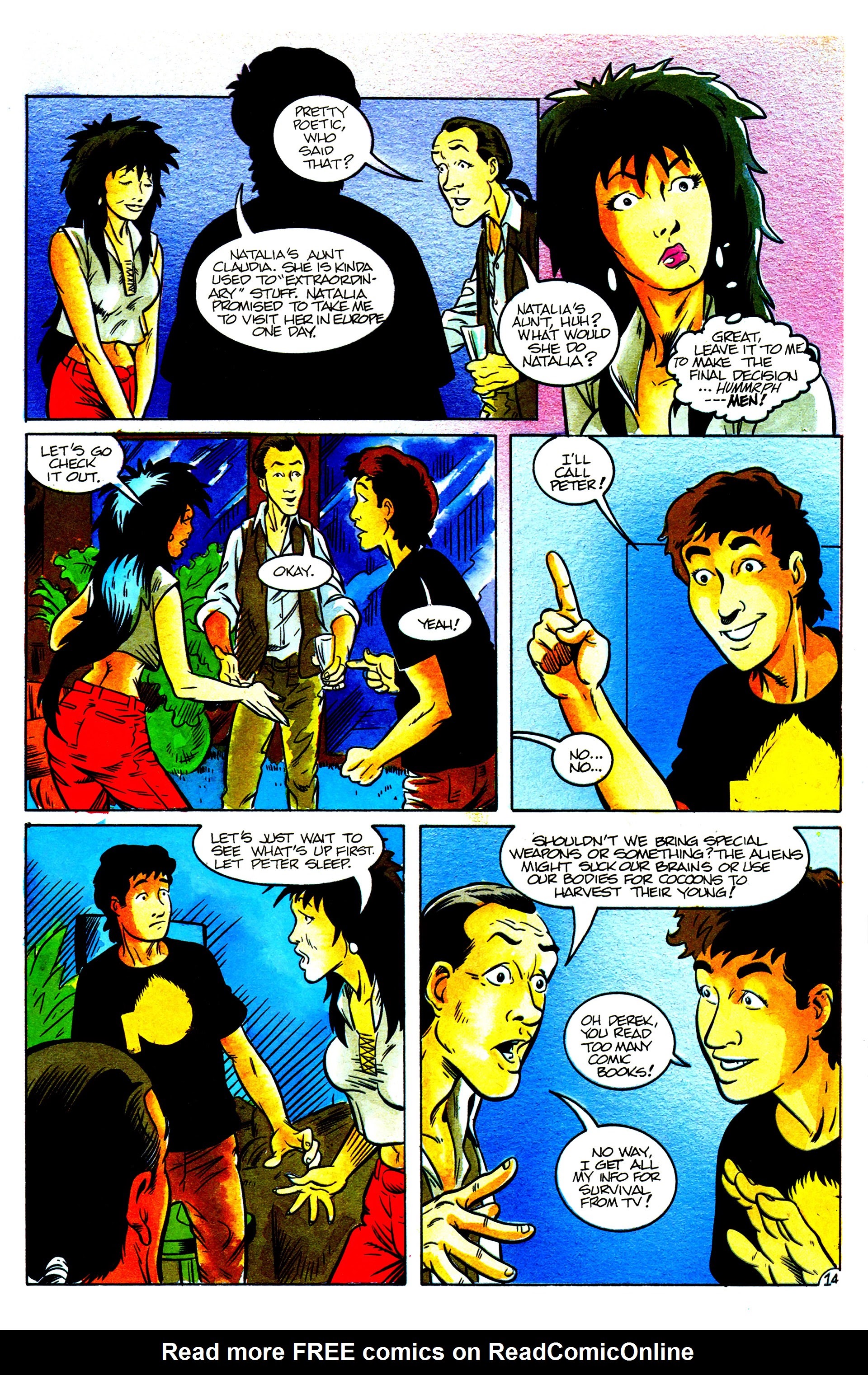 Read online Fright Night (1988) comic -  Issue #11 - 16