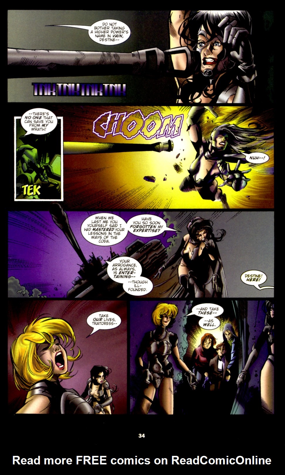 Read online Voodoo - Zealot: Skin Trade comic -  Issue # Full - 34